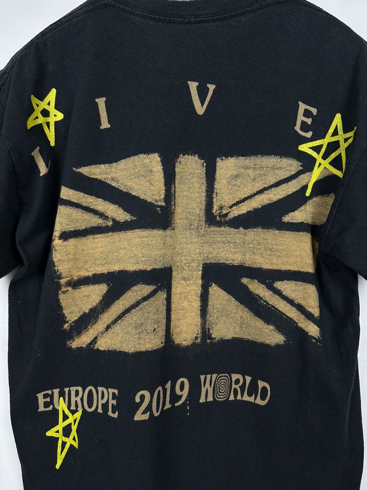 Band Tees × Travis Scott 2019 Travis Scott Astroworld Europe Tour Rap T-Shirt Size US S / EU 44-46 / 1 - 2 Thumbnail