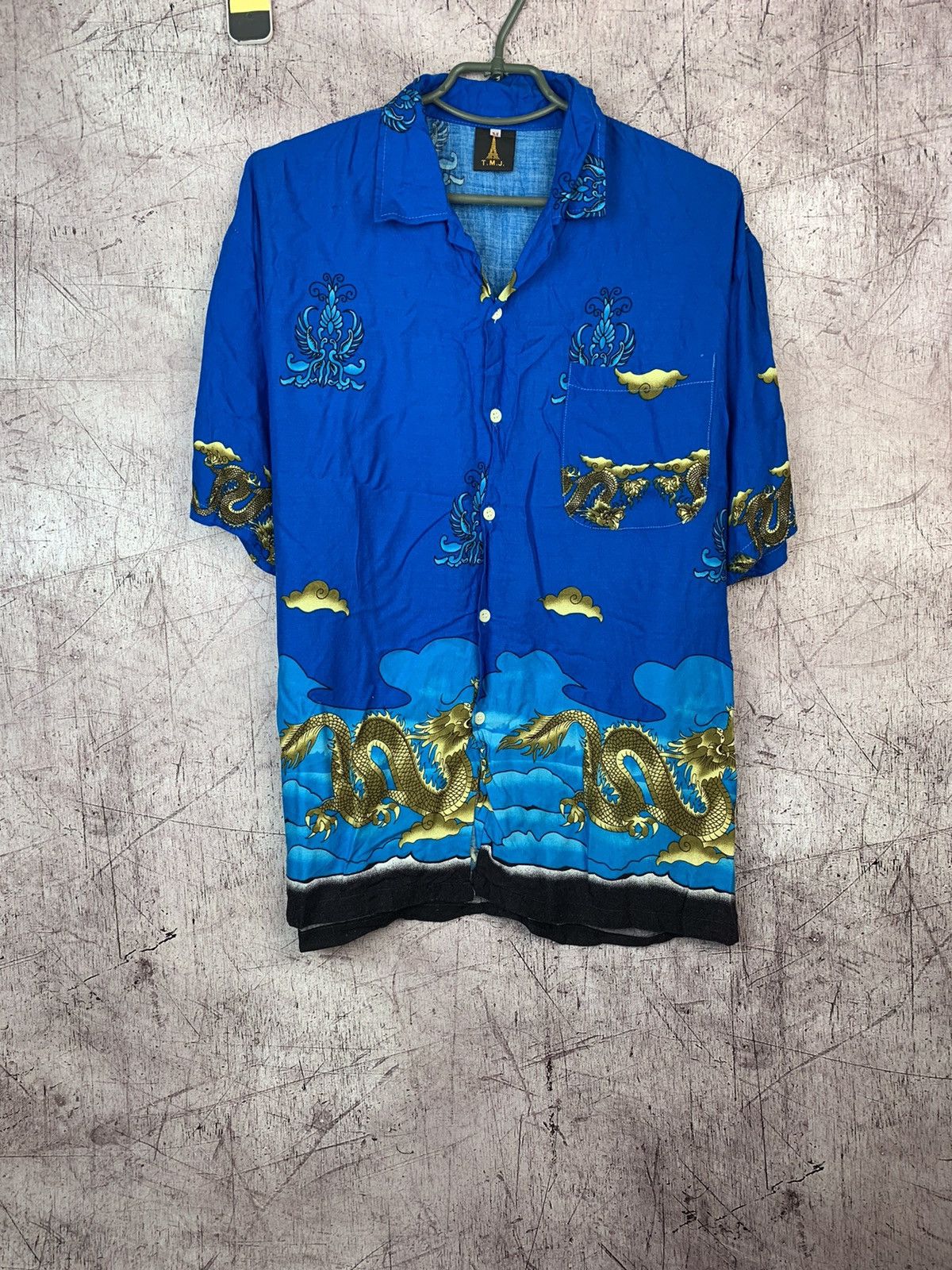 Vintage Vintage Asian Dragon Hawaiian Shirts Size US M / EU 48-50 / 2 - 1 Thumbnail