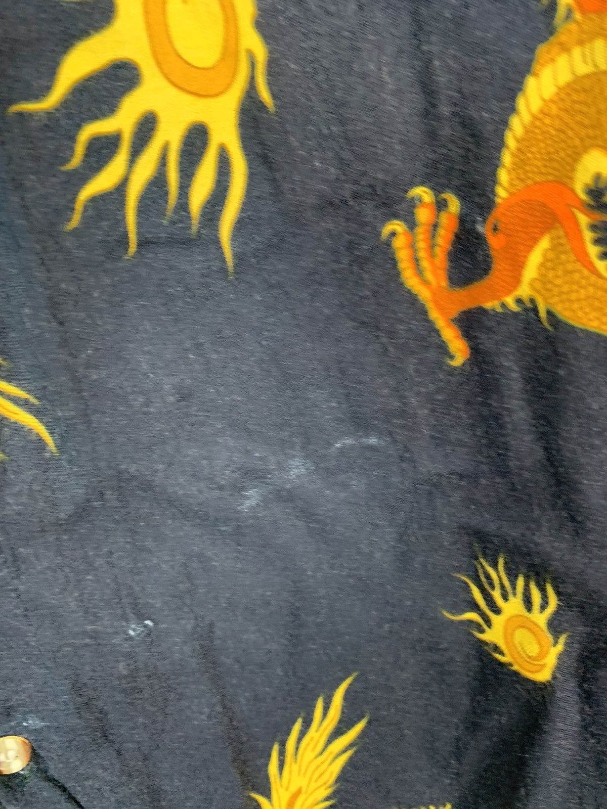 Japanese Brand Asian Dragon Vintage Mens Hawaiian Shirt Size US M / EU 48-50 / 2 - 6 Thumbnail