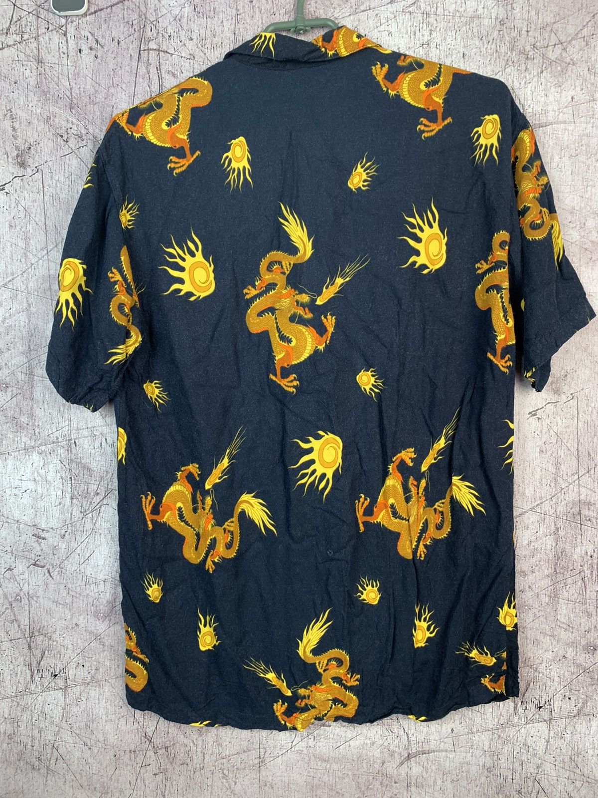 Japanese Brand Asian Dragon Vintage Mens Hawaiian Shirt Size US M / EU 48-50 / 2 - 4 Thumbnail