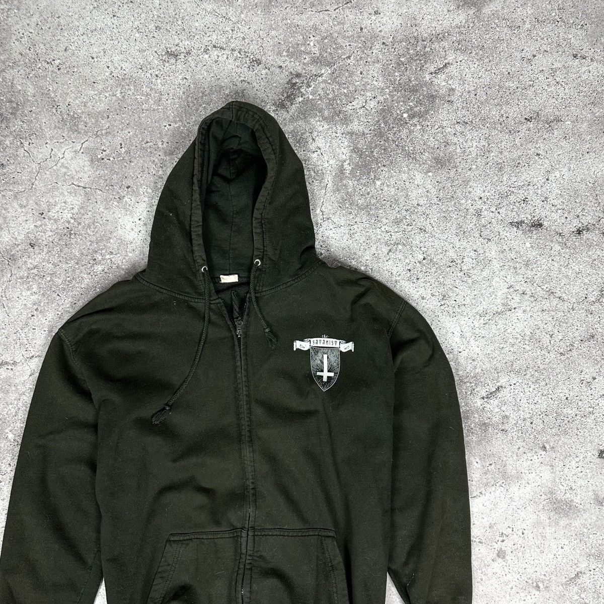 Band Tees Vintage 00s Behemoth Satanist sunfaded hoodie Metal band Size US L / EU 52-54 / 3 - 4 Thumbnail