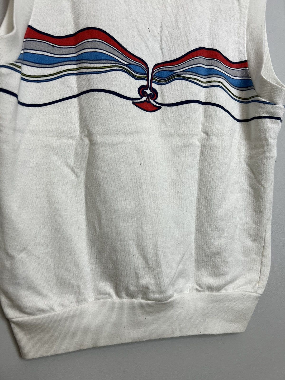 Adidas 80s Adidas Ivan Lendl Tennis Sweatshirt Vest Rare Hype Grail Size US S / EU 44-46 / 1 - 5 Thumbnail