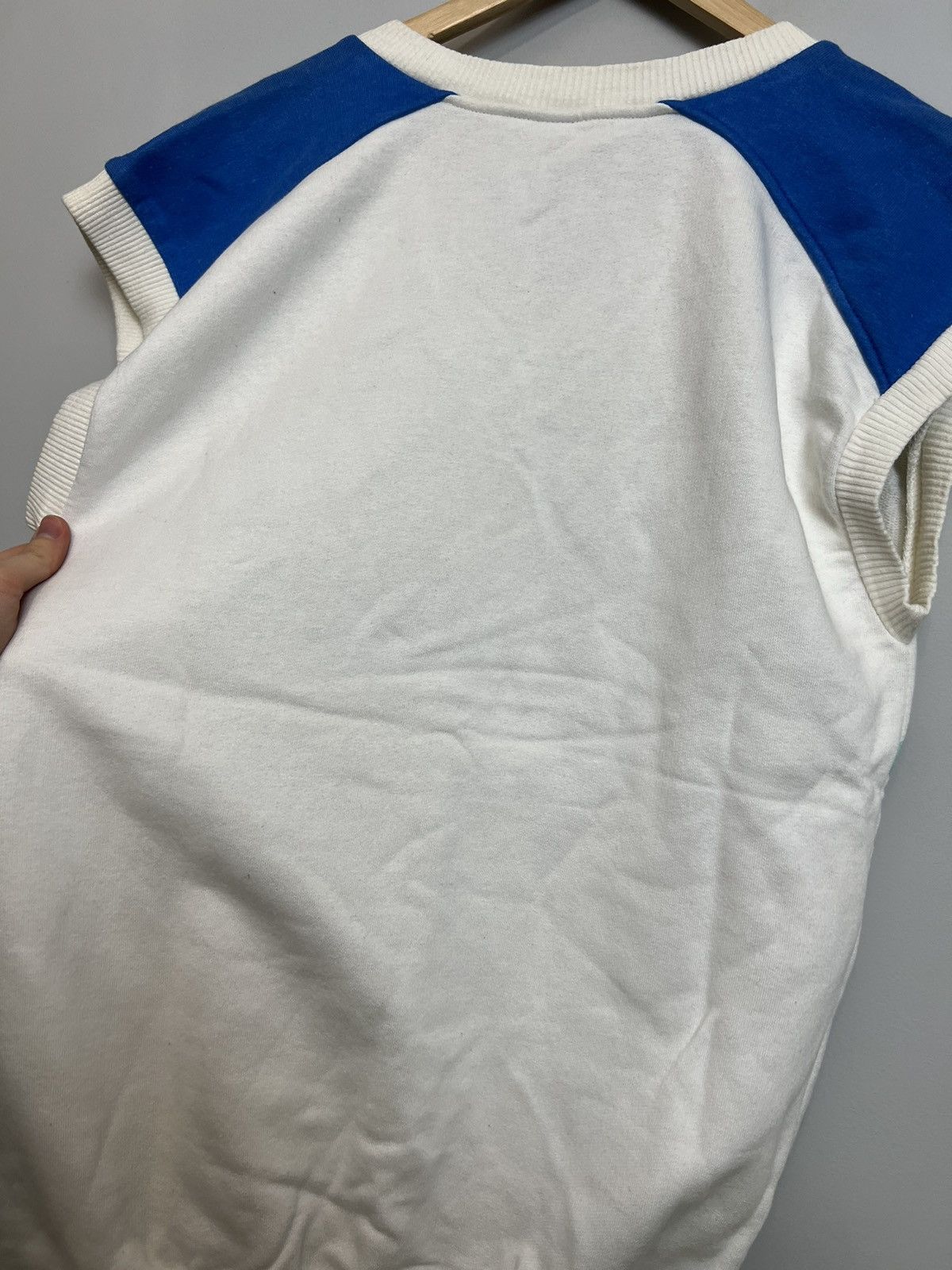 Adidas 80s Puma Boris Becker Tennis Sweatshirt Vest Rare Hype Grail Size US XS / EU 42 / 0 - 7 Thumbnail