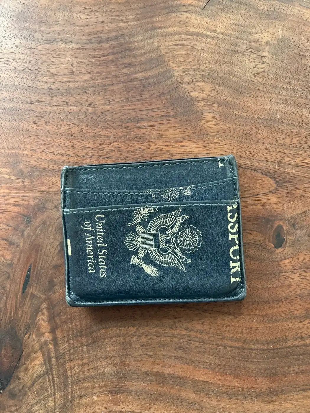Vetements Vetements USA Passport Print Cardholder Size ONE SIZE - 3 Thumbnail