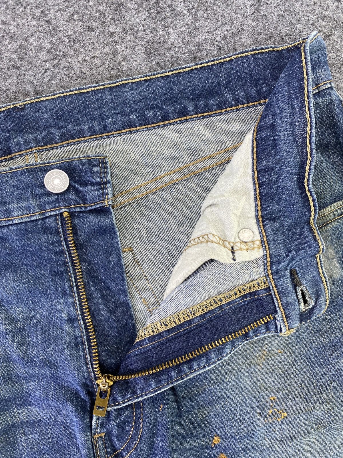 Levi's Vintage Levis 505 Blue Wash Jeans - J790 Size US 34 / EU 50 - 3 Thumbnail
