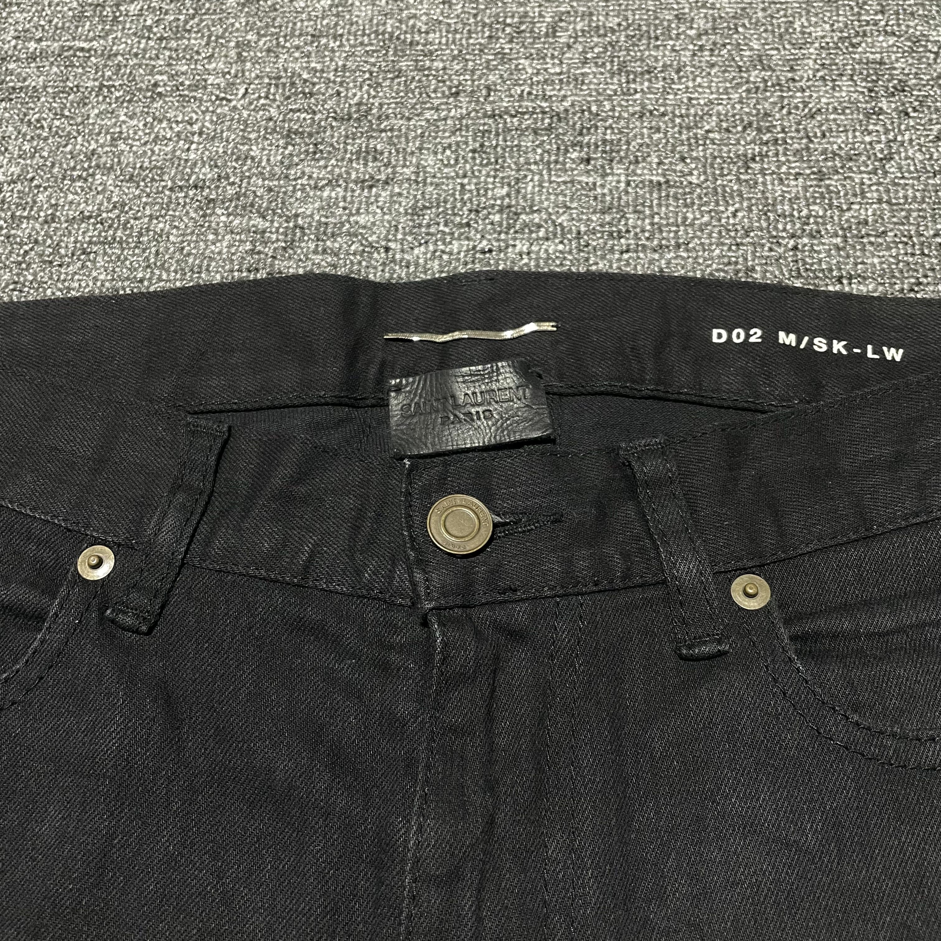 Saint Laurent Paris Saint Laurent Denim Jeans Size US 29 - 6 Thumbnail