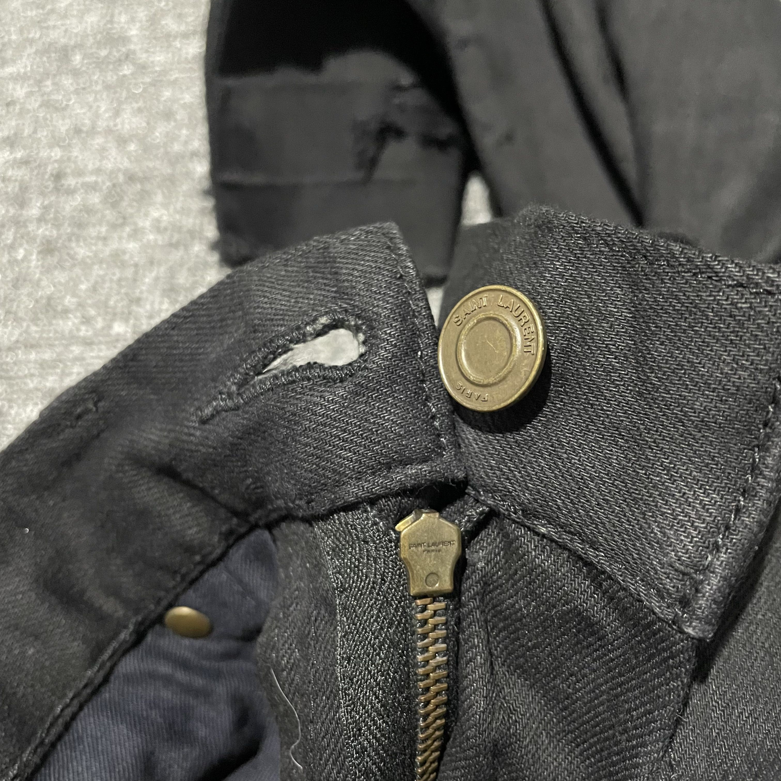 Saint Laurent Paris Saint Laurent Denim Jeans Size US 29 - 10 Thumbnail