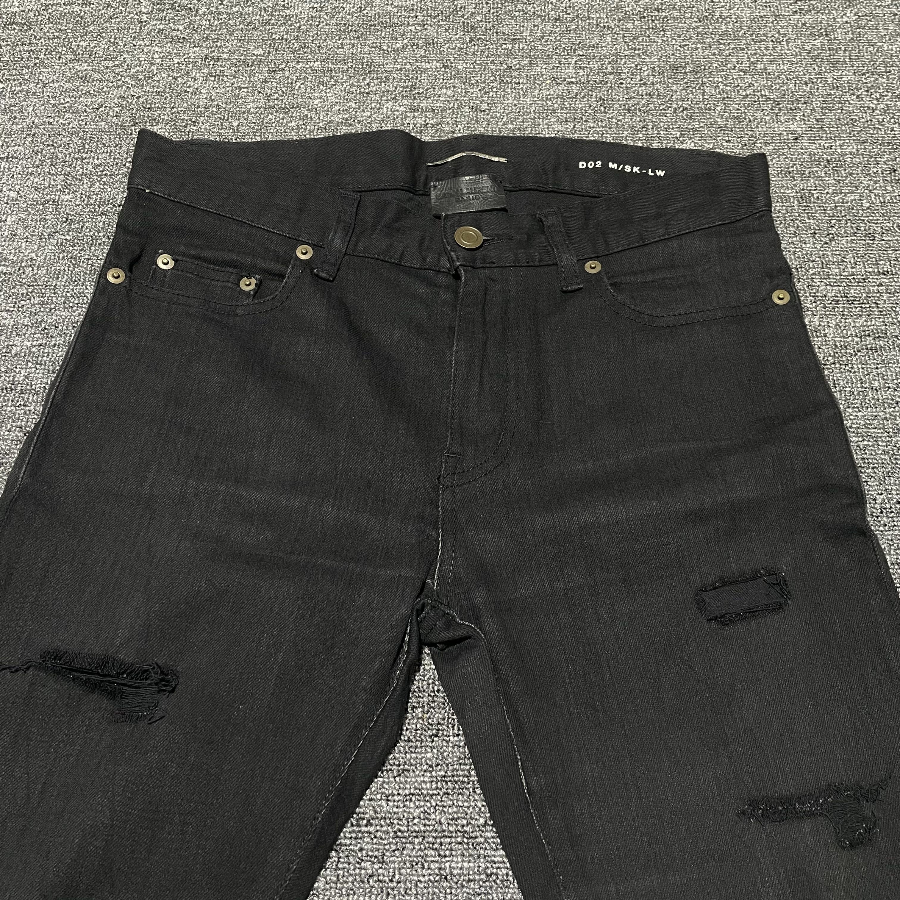 Saint Laurent Paris Saint Laurent Denim Jeans Size US 29 - 5 Thumbnail
