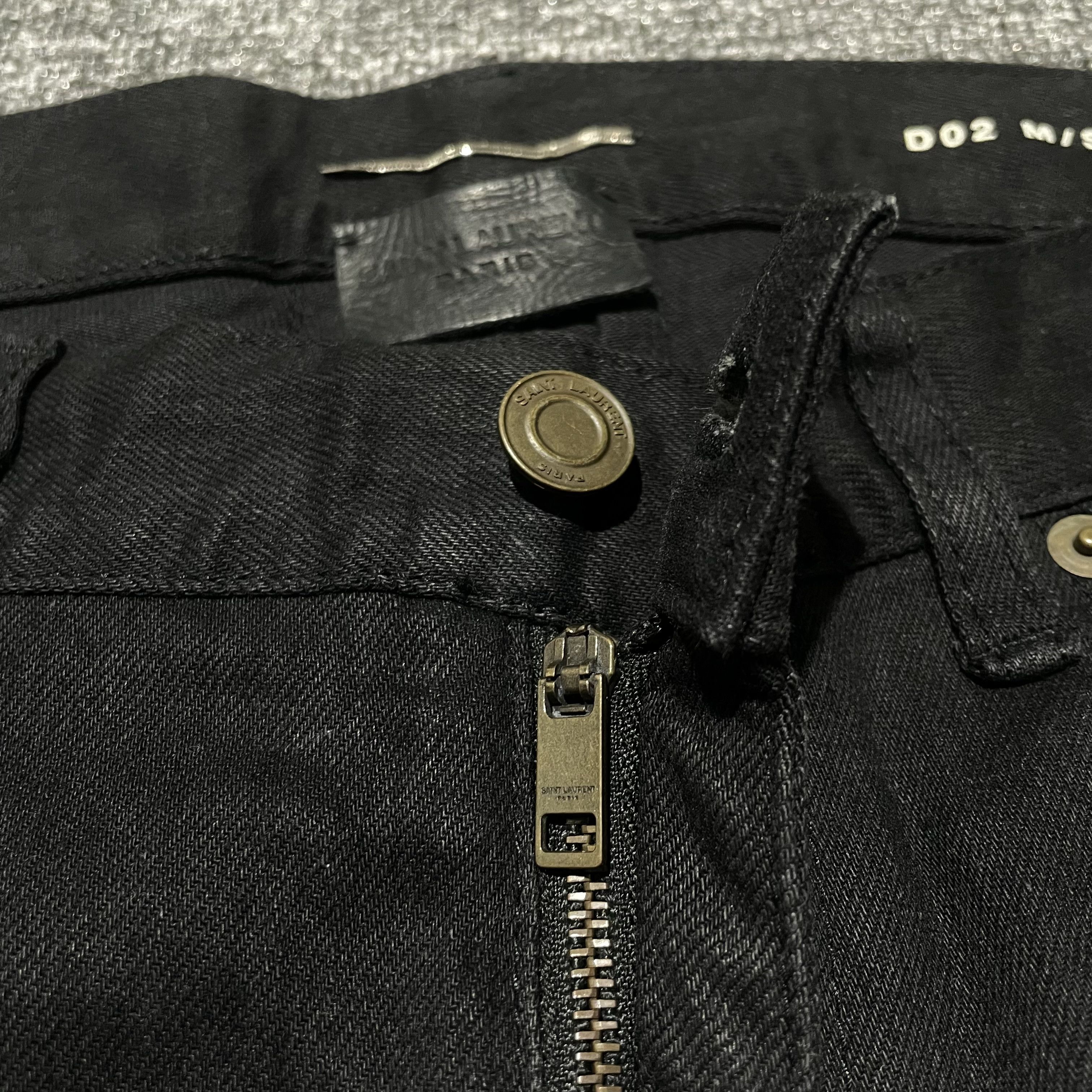 Saint Laurent Paris Saint Laurent Denim Jeans Size US 29 - 8 Thumbnail