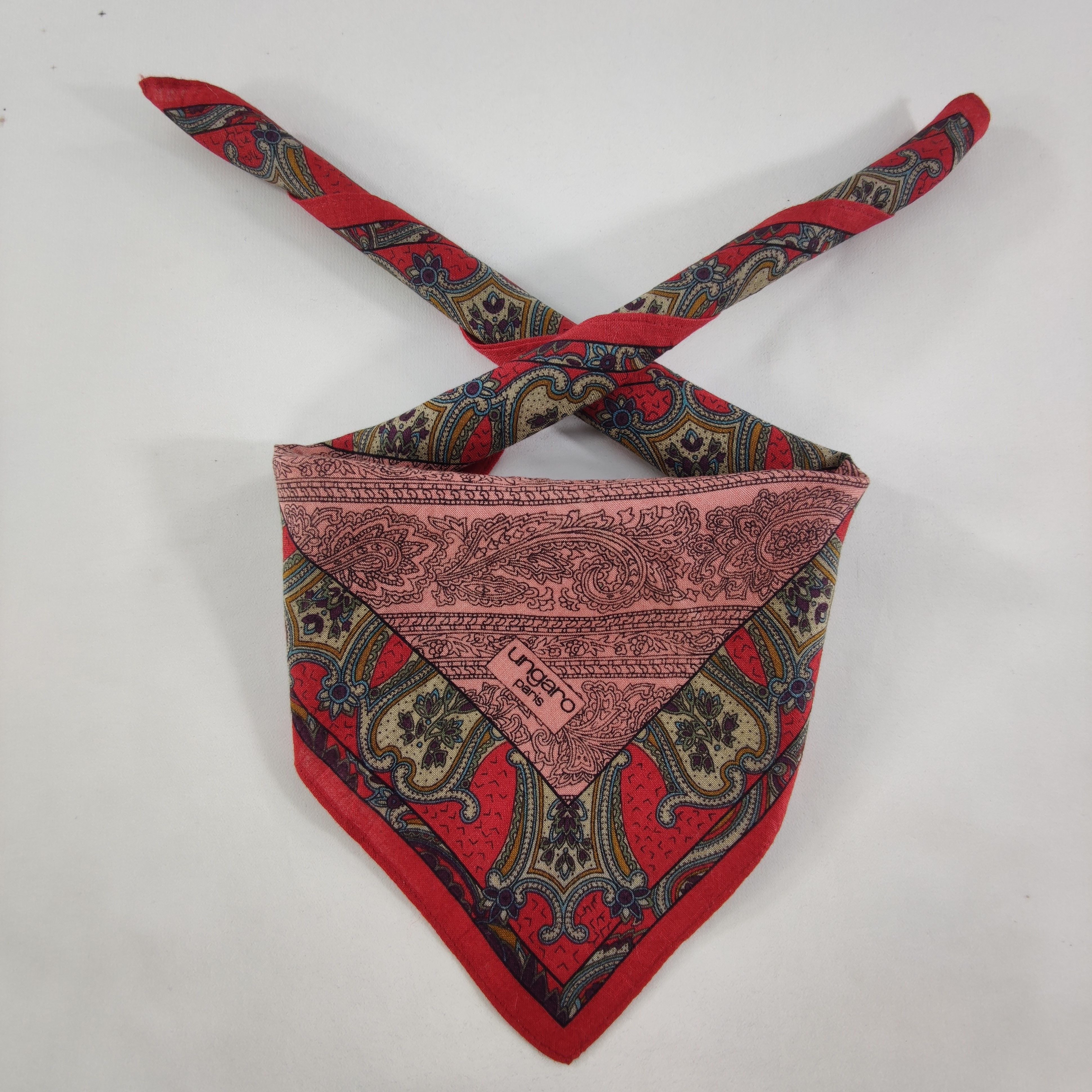 Ungaro Paris Emanuel Ungaro Handkerchief/Neckerchief/Bandana HC165 Size ONE SIZE - 1 Thumbnail