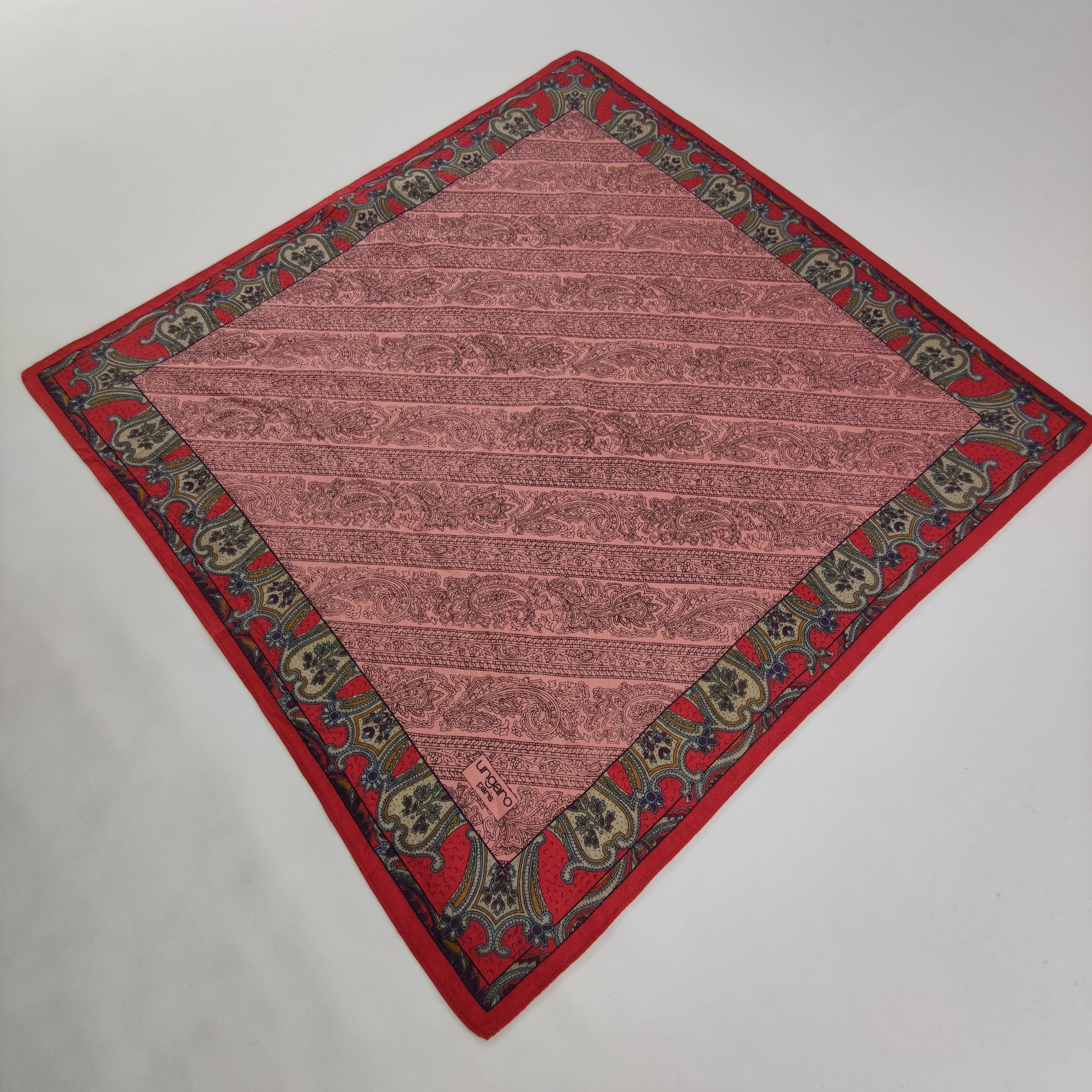Ungaro Paris Emanuel Ungaro Handkerchief/Neckerchief/Bandana HC165 Size ONE SIZE - 3 Thumbnail