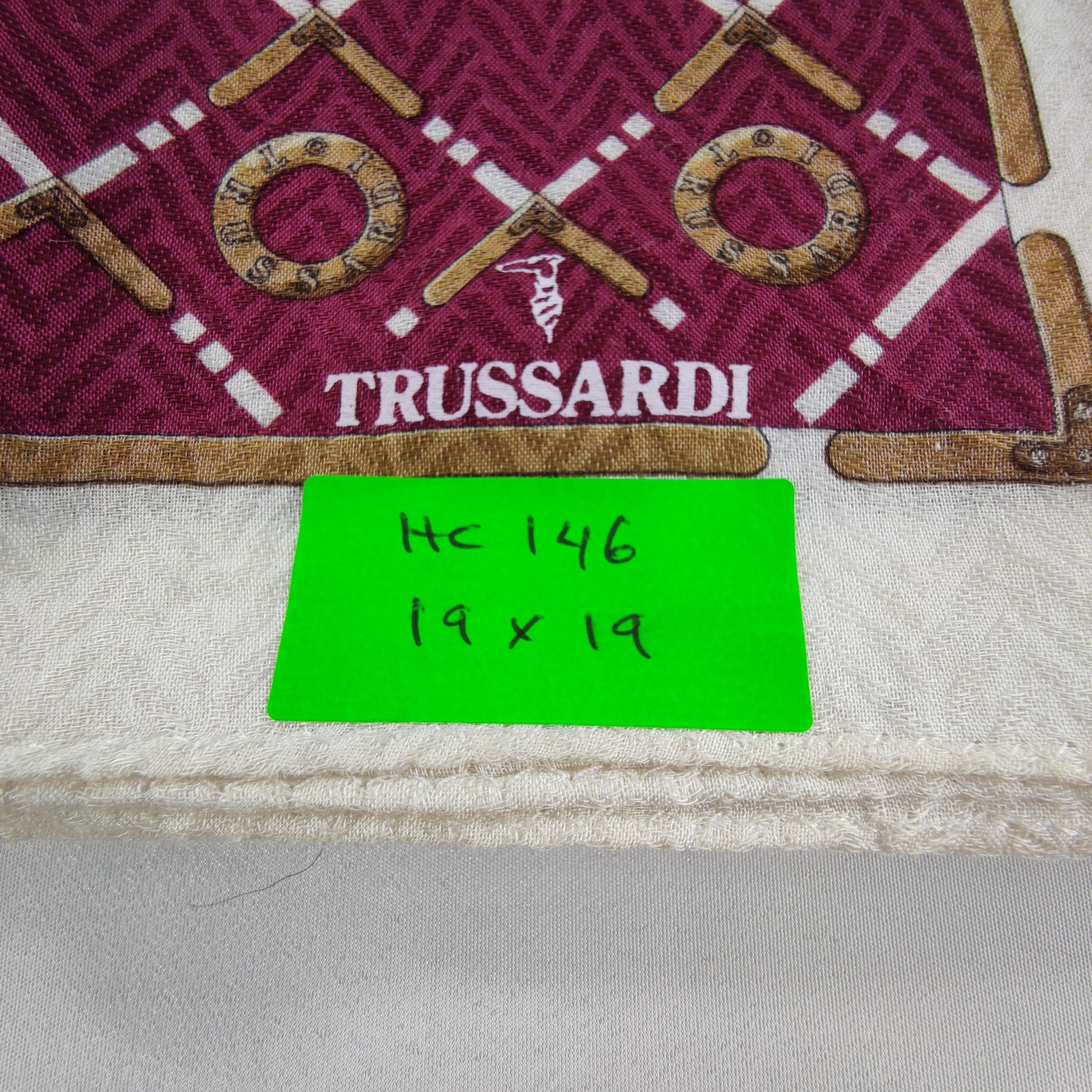 Trussardi Trussardi Handkerchief/Neckerchief/Bandana Size ONE SIZE - 5 Thumbnail