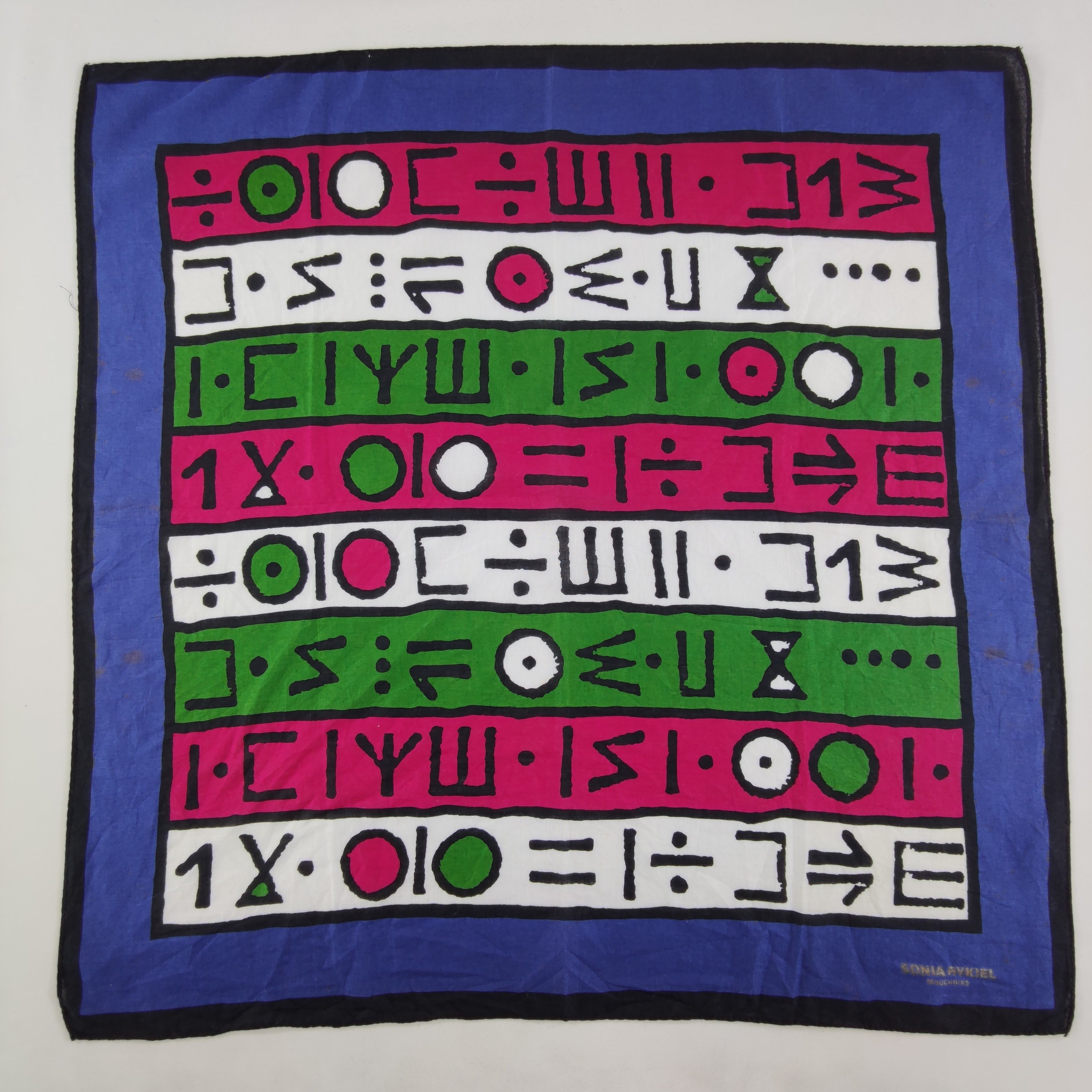 Sonia Rykiel Sonia Rykiel Handkerchief/Neckerchief/Bandana Size ONE SIZE - 2 Thumbnail