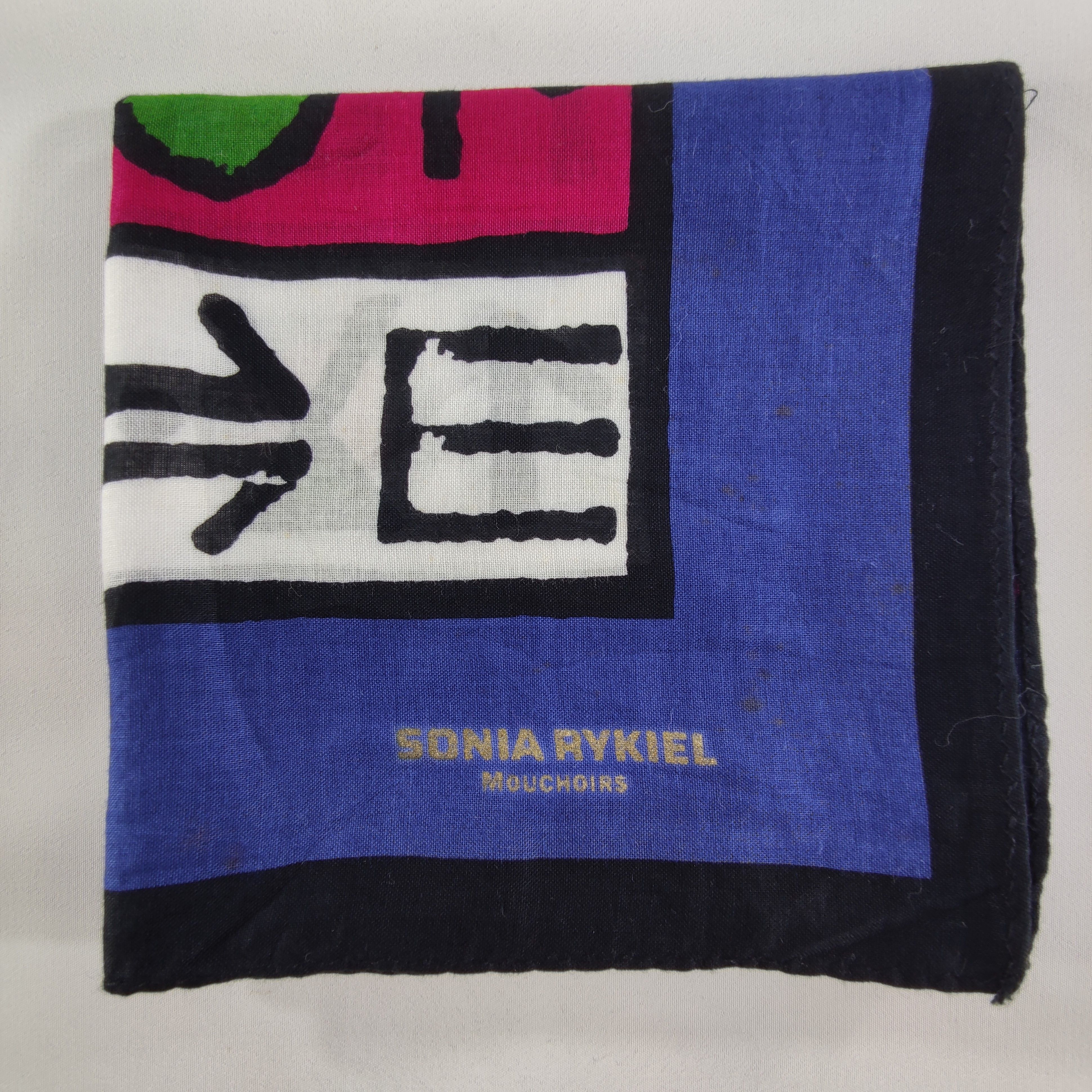 Sonia Rykiel Sonia Rykiel Handkerchief/Neckerchief/Bandana Size ONE SIZE - 5 Thumbnail