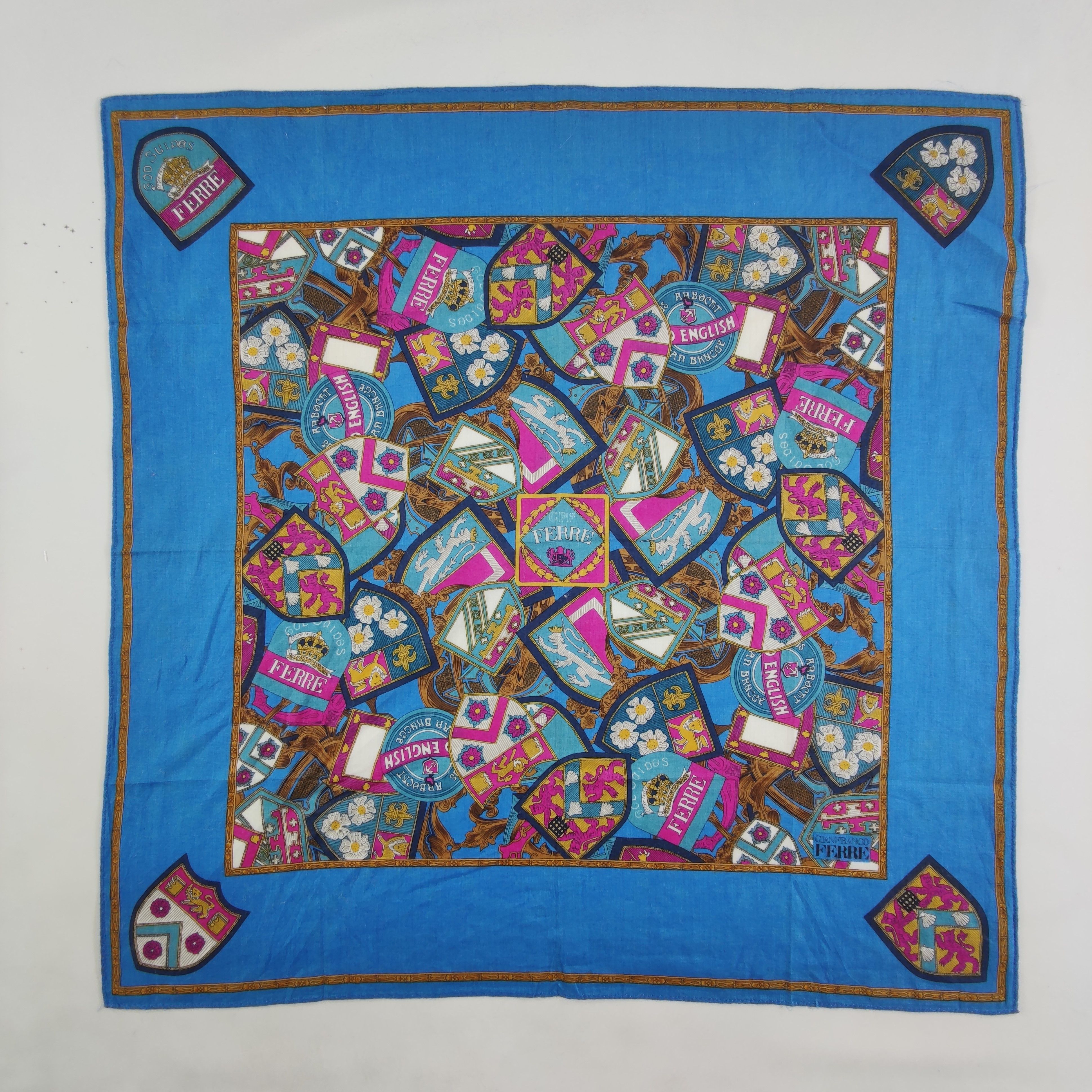 Gianfranco Ferre Gianfranco Ferre Handkerchief/Neckerchief/Bandana HC123 Size ONE SIZE - 2 Thumbnail