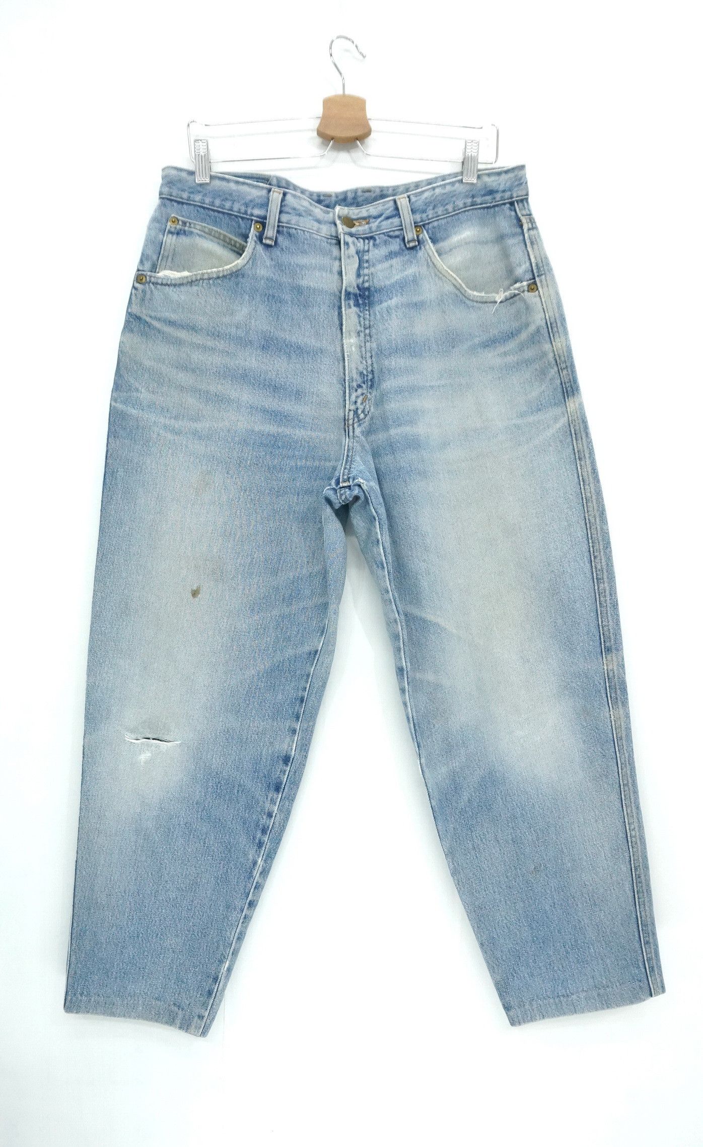 Japanese Brand Vintage Aging BOBSON Nouvelle Version Jeans Size US 34 / EU 50 - 1 Thumbnail