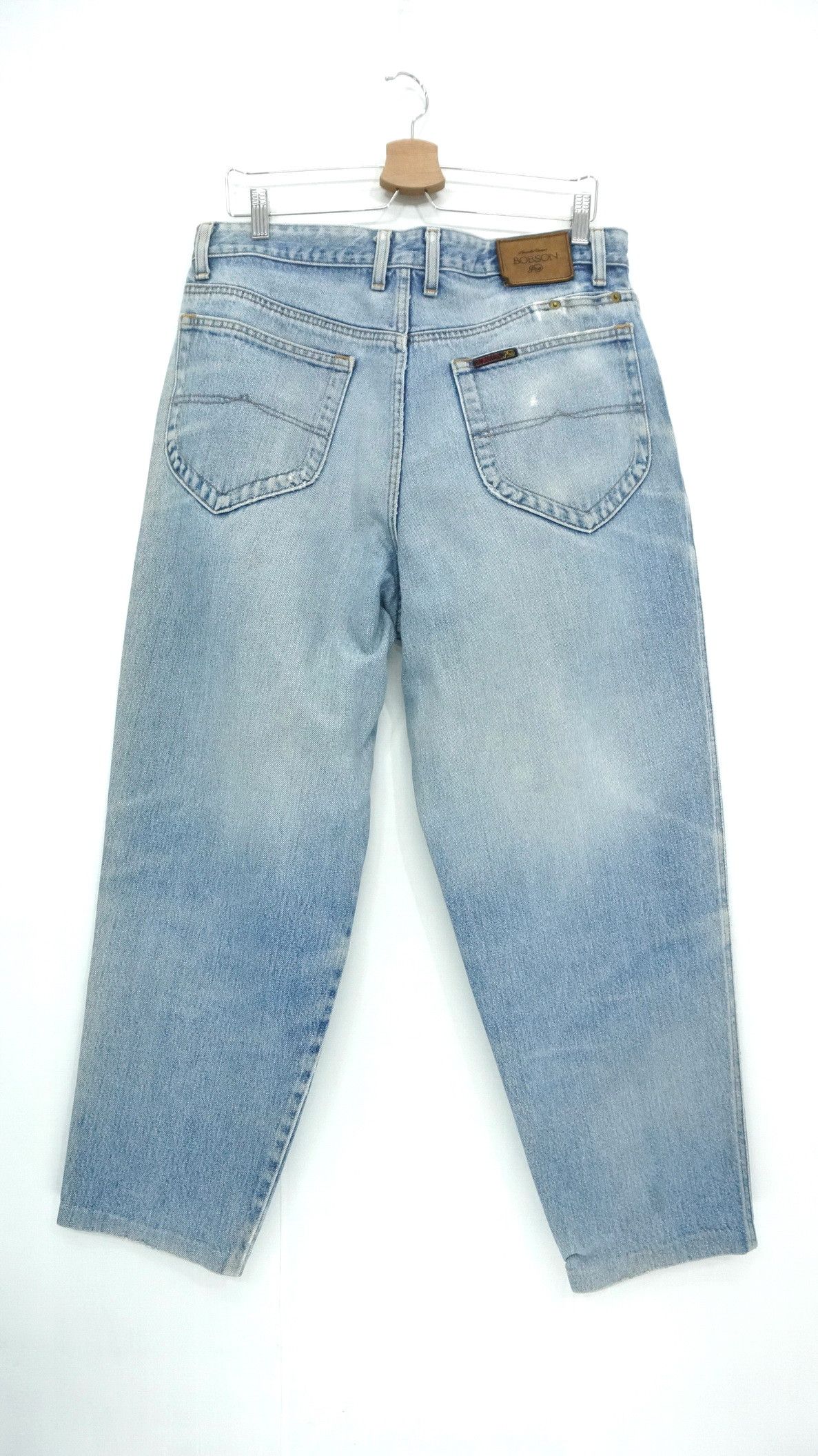 Japanese Brand Vintage Aging BOBSON Nouvelle Version Jeans Size US 34 / EU 50 - 2 Thumbnail