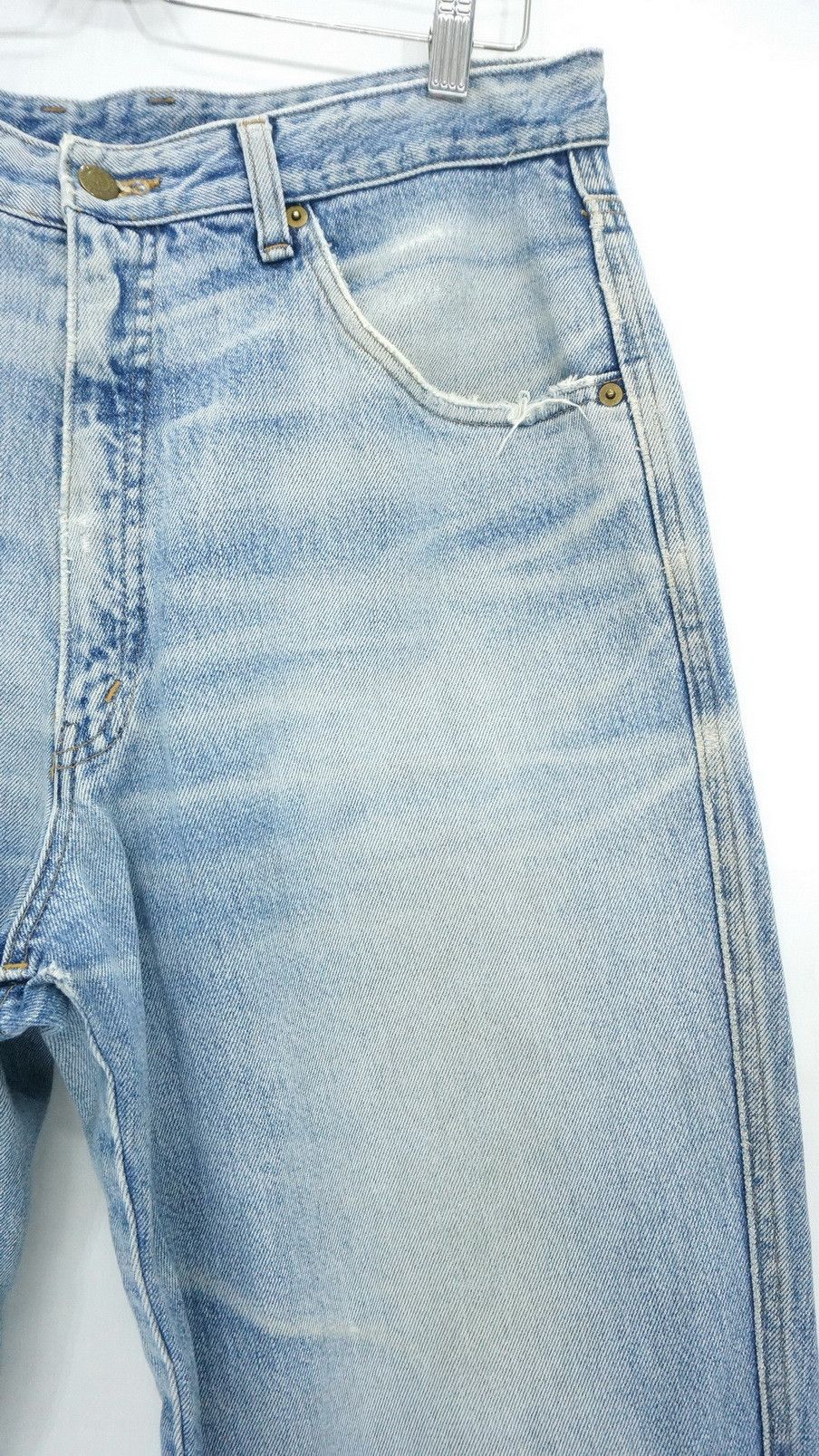 Japanese Brand Vintage Aging BOBSON Nouvelle Version Jeans Size US 34 / EU 50 - 4 Thumbnail