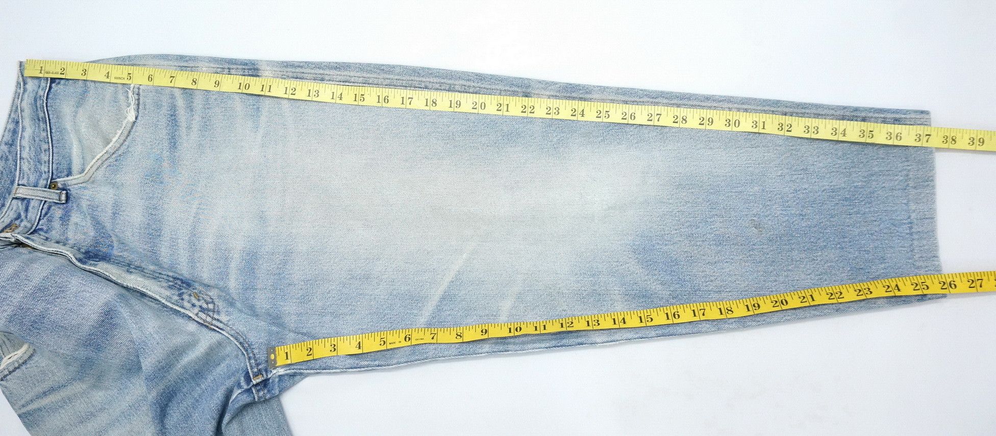 Japanese Brand Vintage Aging BOBSON Nouvelle Version Jeans Size US 34 / EU 50 - 14 Thumbnail