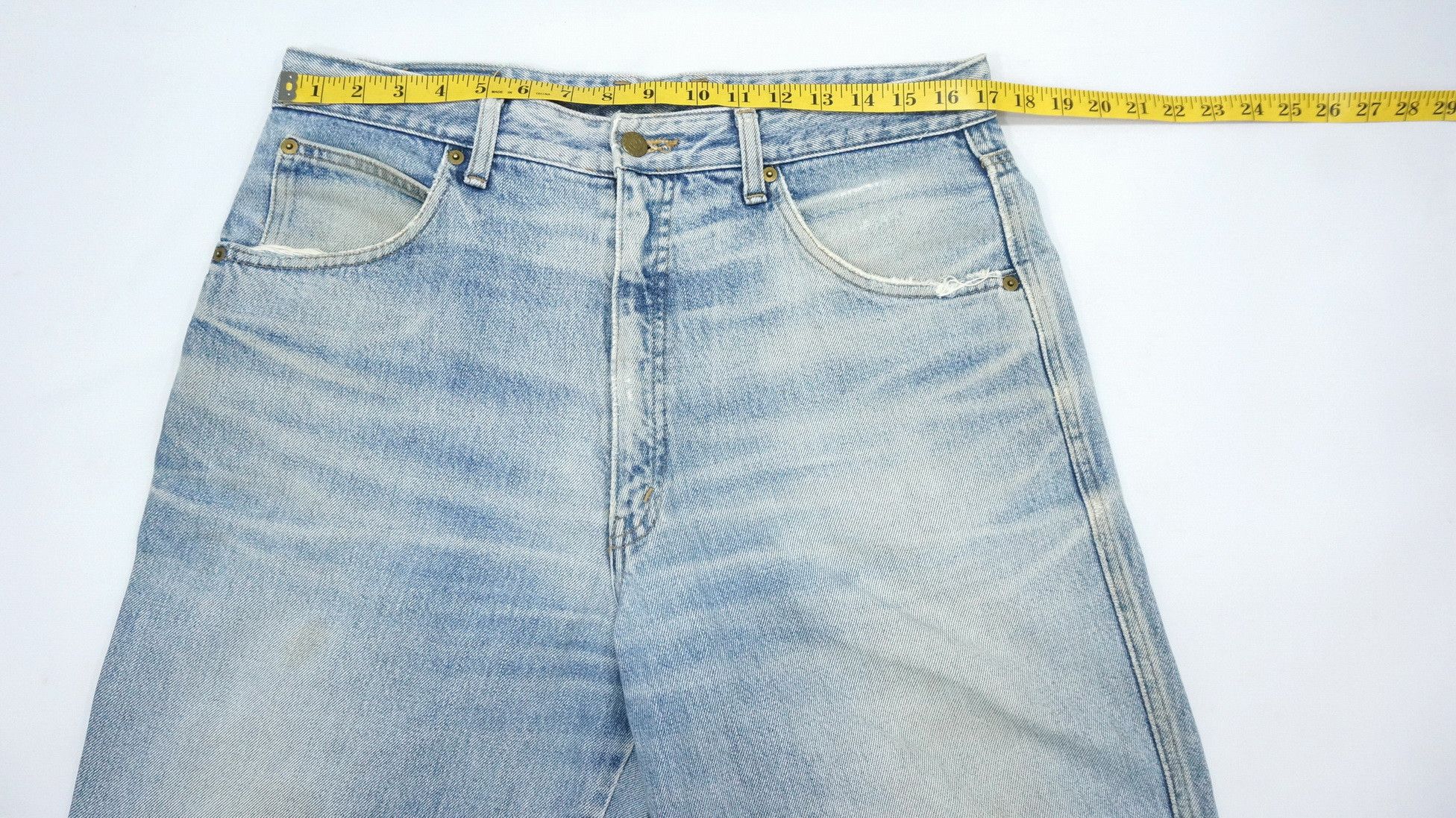 Japanese Brand Vintage Aging BOBSON Nouvelle Version Jeans Size US 34 / EU 50 - 12 Thumbnail