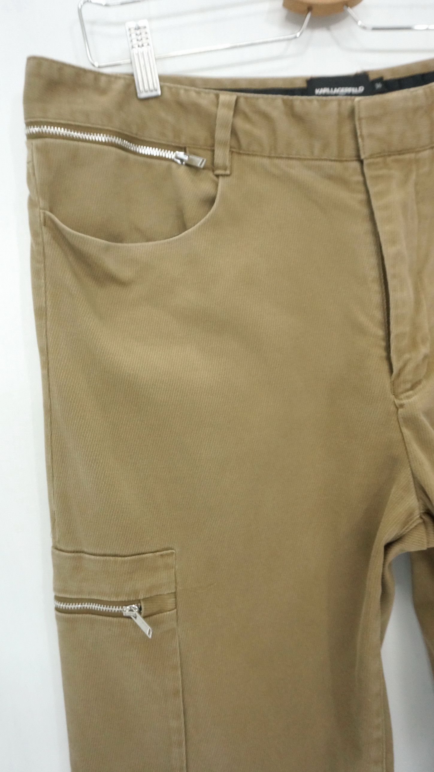 Karl Lagerfeld KARL LAGERFELD Faded Cargo Pants Size US 36 / EU 52 - 5 Thumbnail