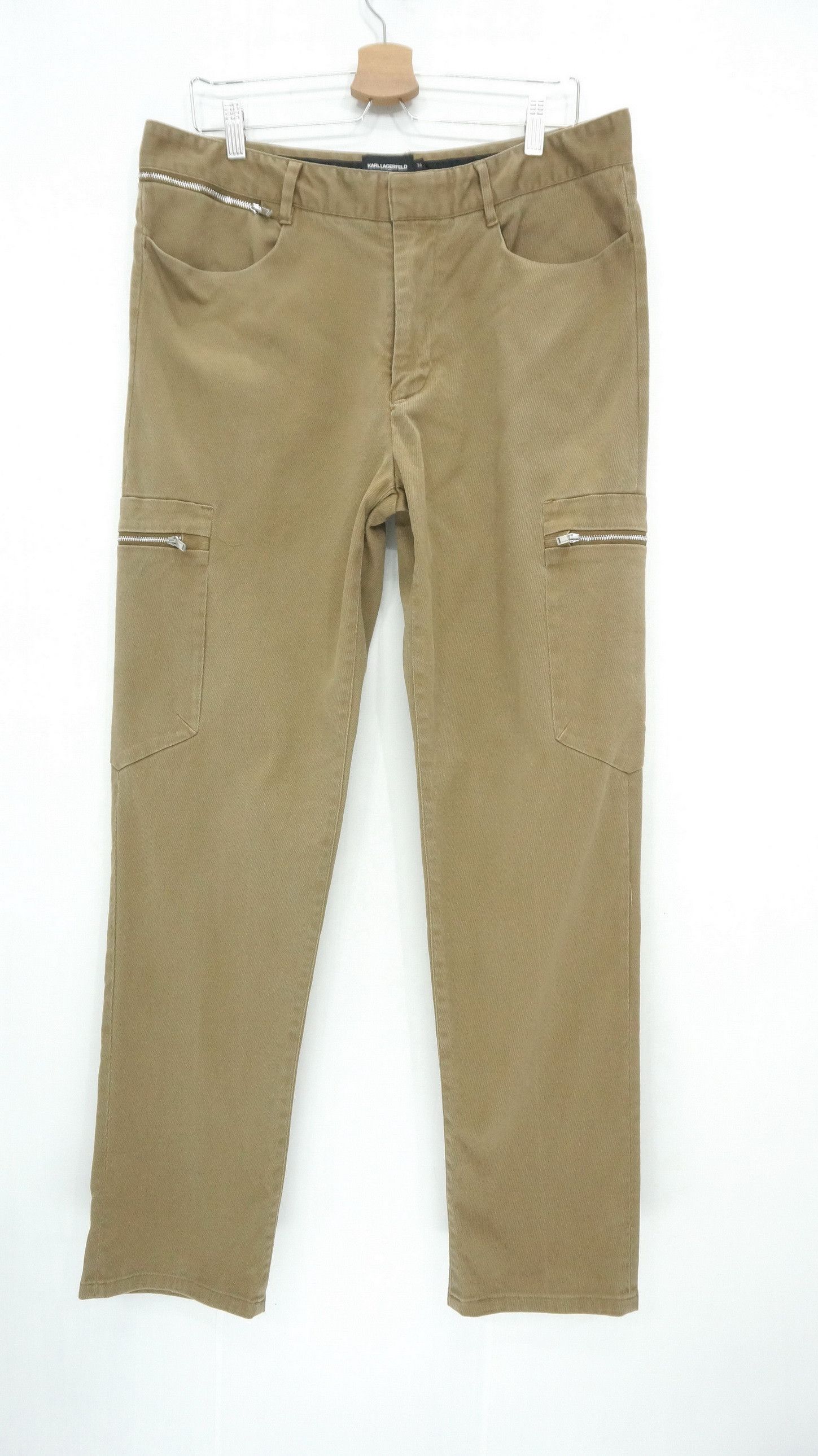Karl Lagerfeld KARL LAGERFELD Faded Cargo Pants Size US 36 / EU 52 - 1 Thumbnail