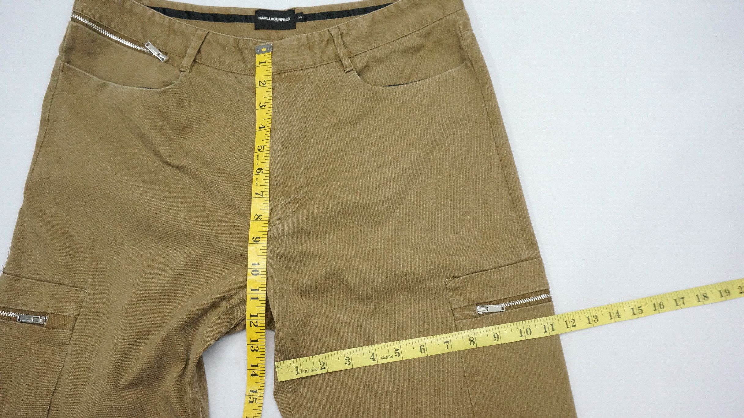 Karl Lagerfeld KARL LAGERFELD Faded Cargo Pants Size US 36 / EU 52 - 12 Thumbnail