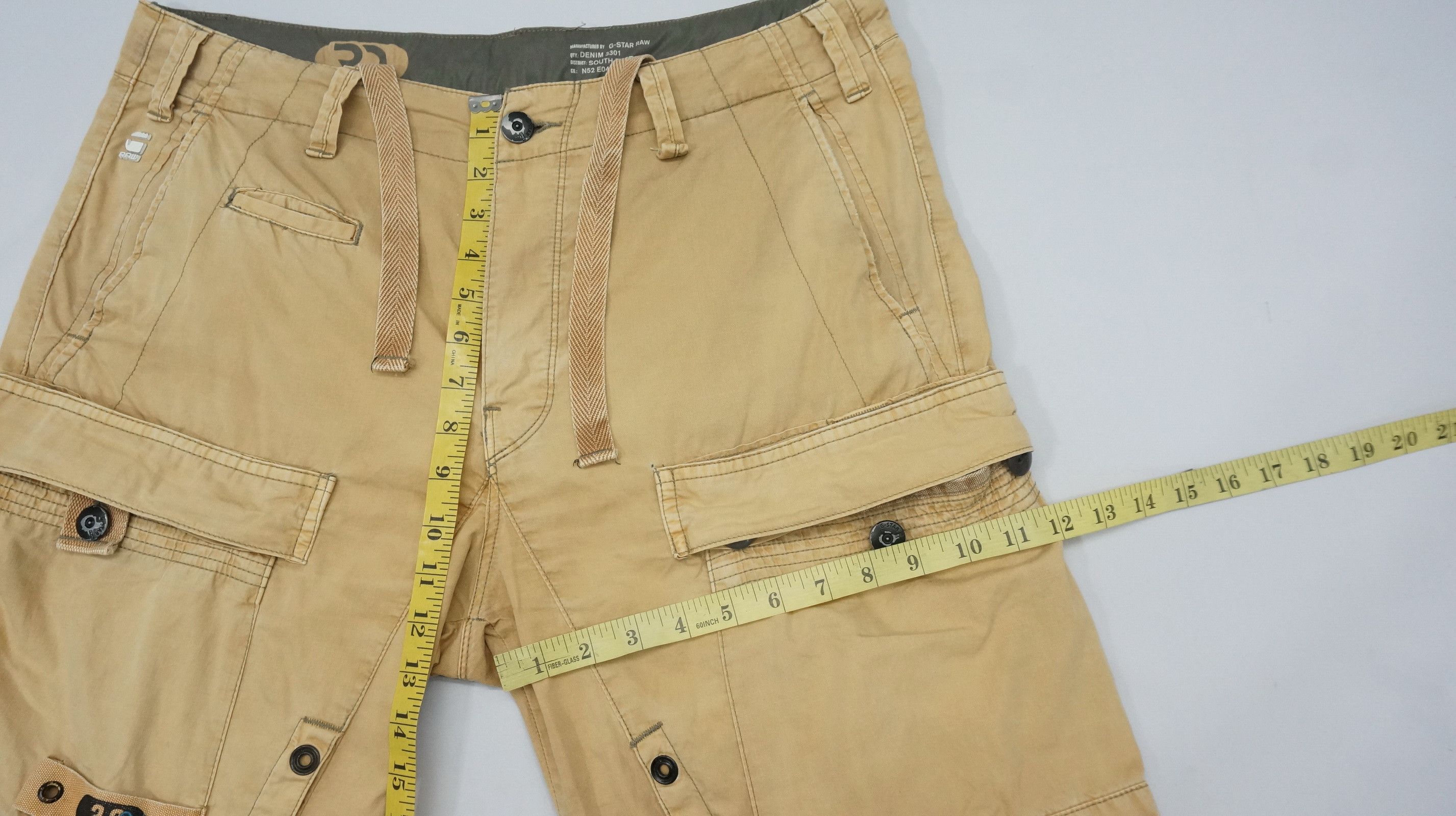 G-Star RareVTG 🔥 G-STAR RAW DENIM Tactical Utility Cargo Pants Size US 36 / EU 52 - 14 Thumbnail