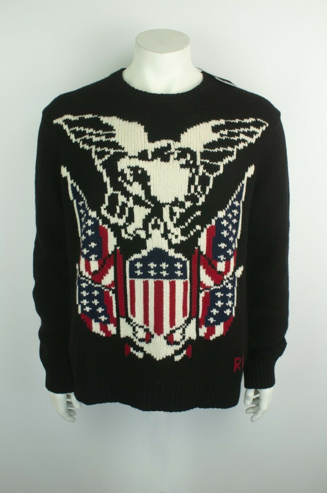 Polo Ralph Lauren Polo Ralph Lauren Dip set K-Swiss Eagle Knit Sweater Large Size US L / EU 52-54 / 3 - 2 Thumbnail