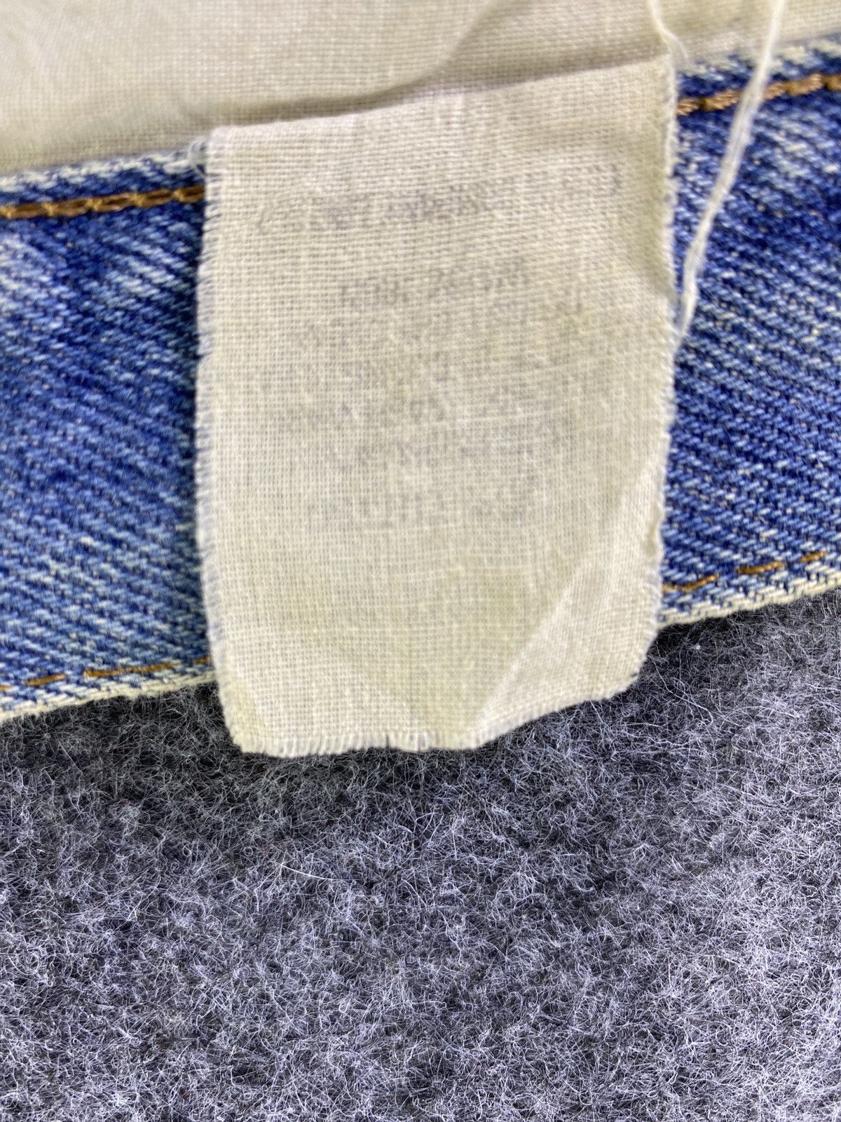 Edwin Edwin Made In Italy Distress Blue Wash Jeans - J792 Size US 28 / EU 44 - 6 Thumbnail