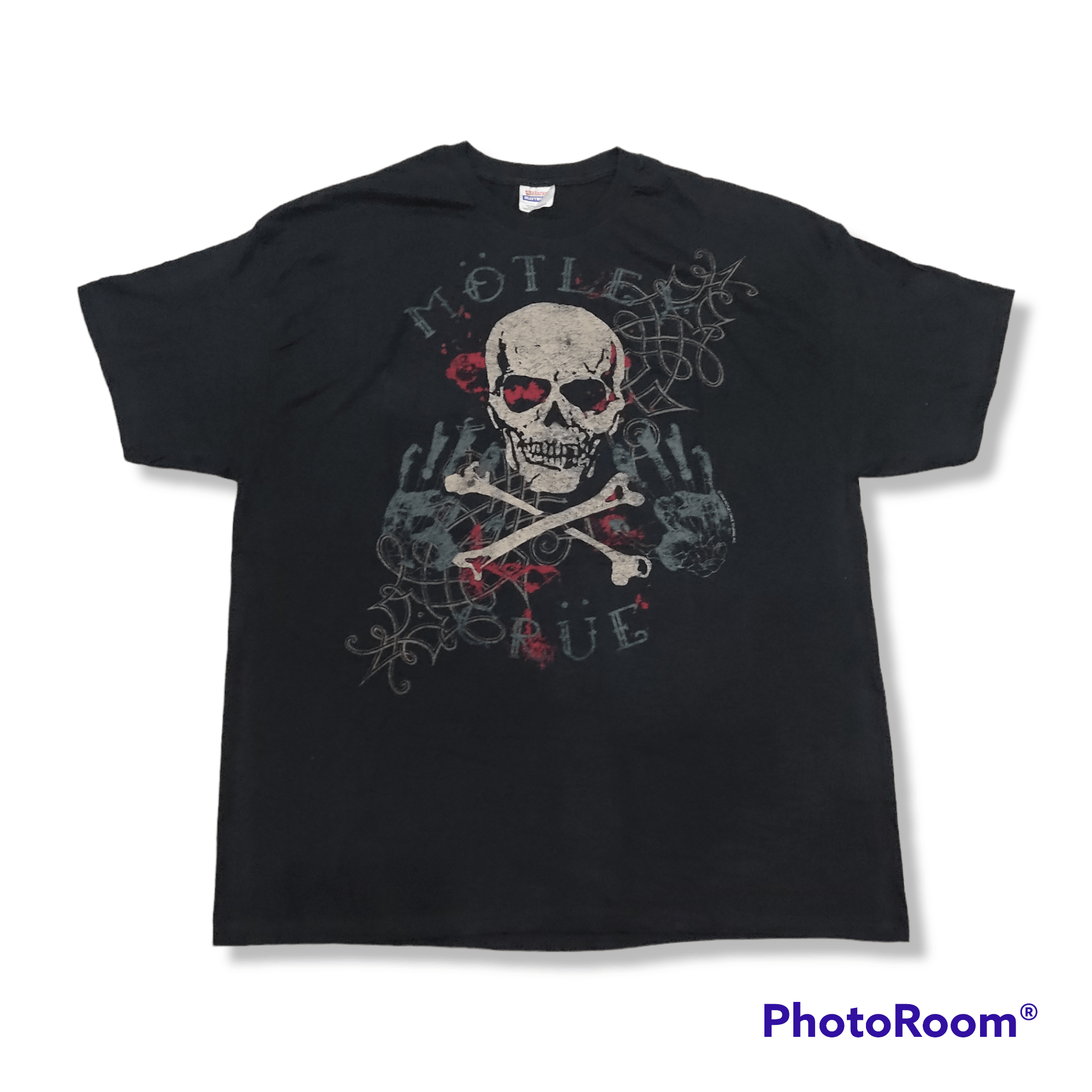 Band Tees × Hanes Vintage Y2K Motley Crue Band T-shirt Size US XXL / EU 58 / 5 - 2 Thumbnail