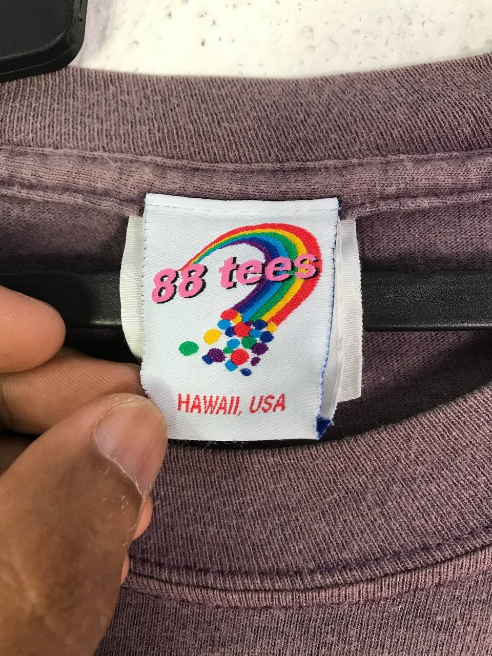 Vintage Rare 88 Tees Hawaii Waikiki Surf Streetwear T-Shirt Faded Size US S / EU 44-46 / 1 - 6 Thumbnail