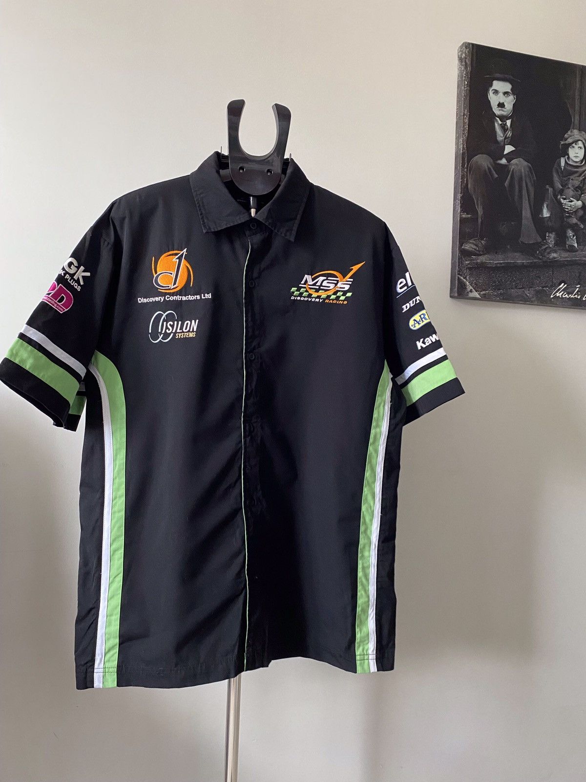 Vintage Kawasaki Vintage Racing Shirt XL Size US XL / EU 56 / 4 - 2 Thumbnail
