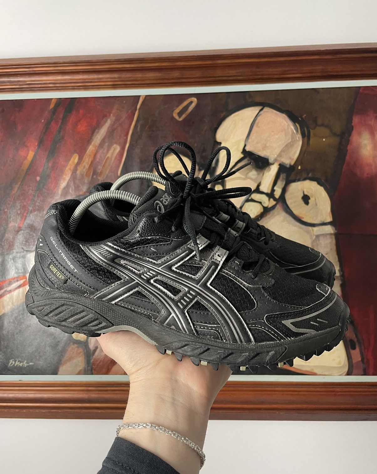 Asics Asics Gel Target Goretex Black Low Sneakers Hype Rare Y2k