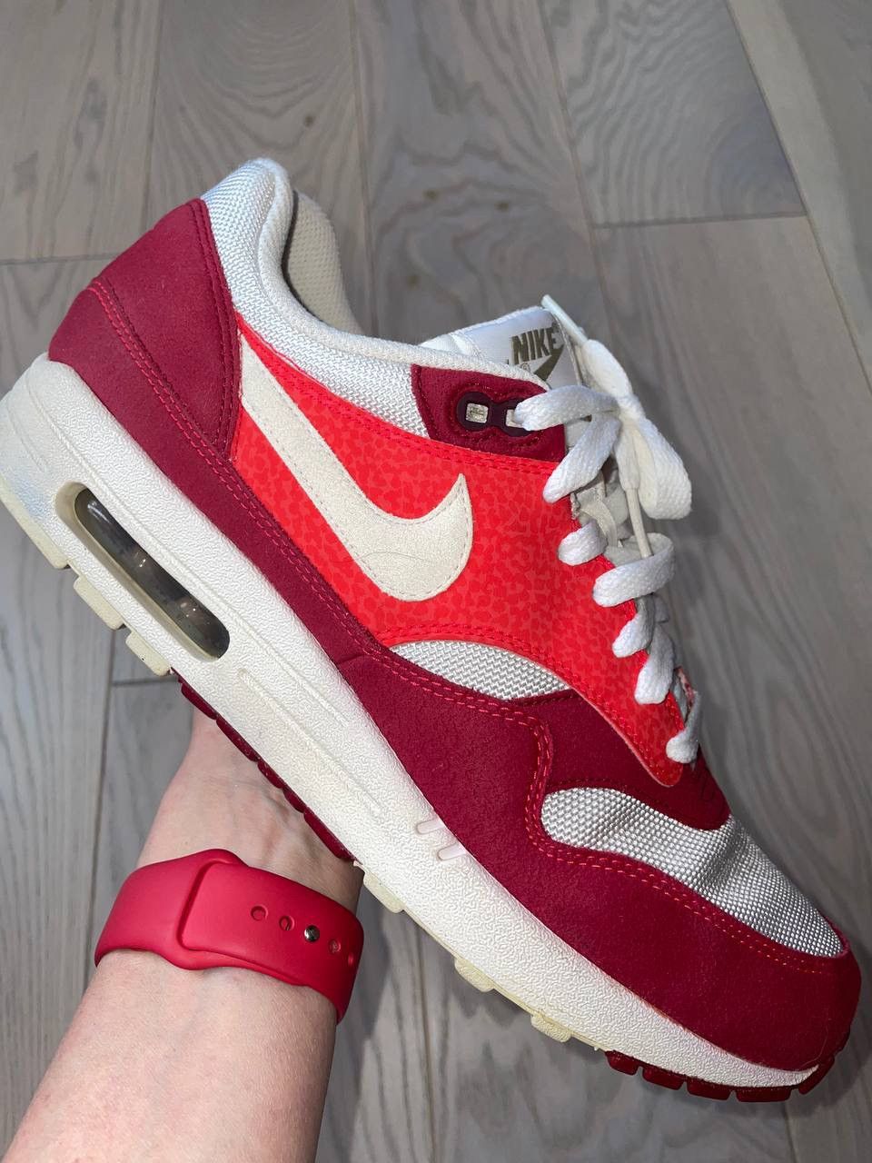 Nike × Patta × atmos Nike Air Max 1 Legacy Red Supreme Tn Parra ACG Fragment Bw Size US 10 / EU 43 - 5 Thumbnail