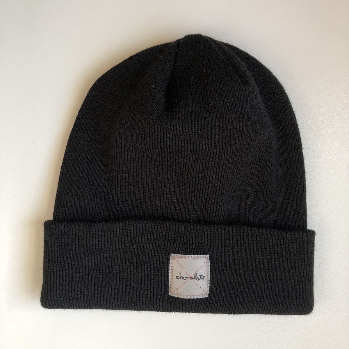 Chocolate Chocolate Reflective Logo Beanie BLACK Size ONE SIZE - 1 Thumbnail