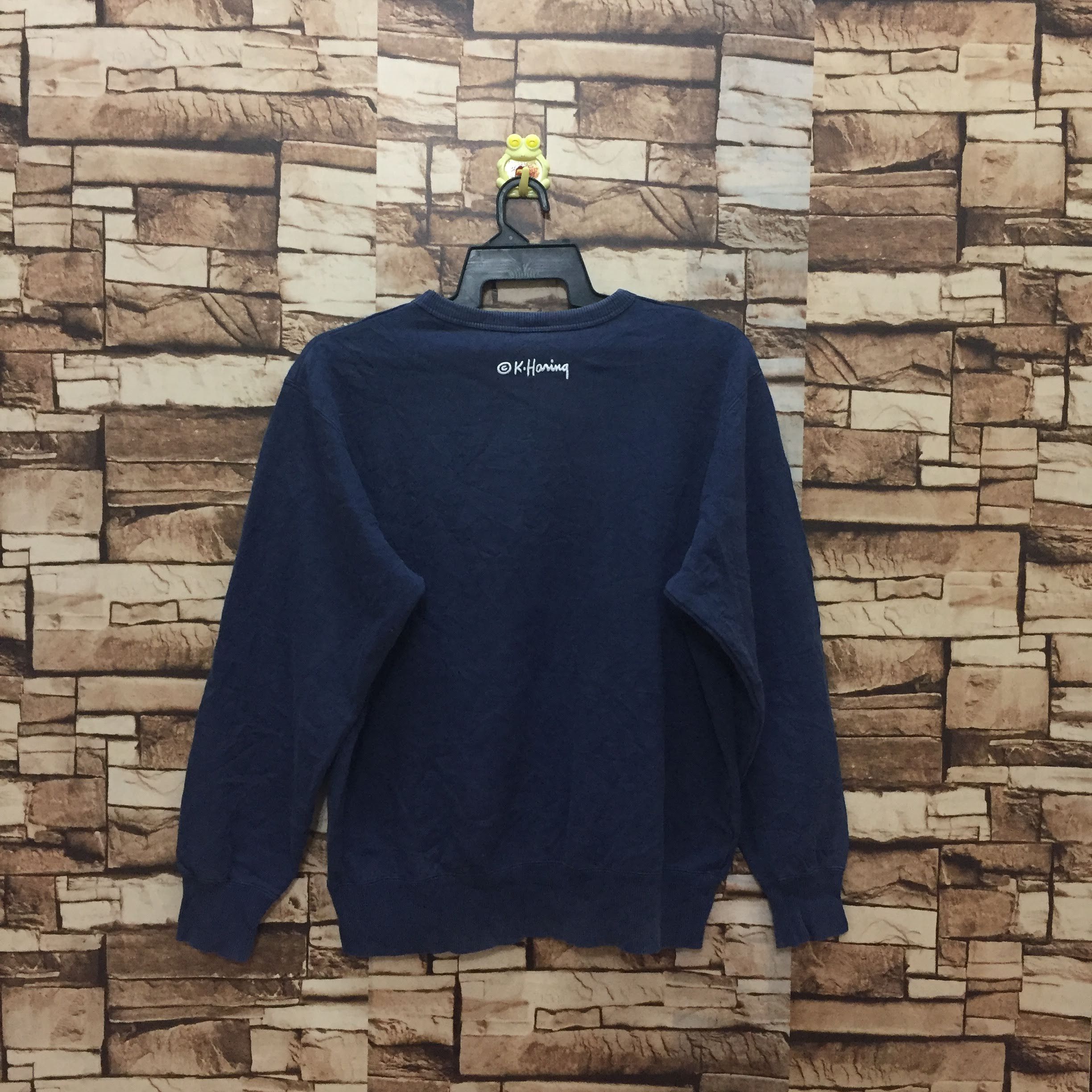 Keith Haring Vintage KEITH HARING sweatshirt american flag size M Size US M / EU 48-50 / 2 - 5 Thumbnail