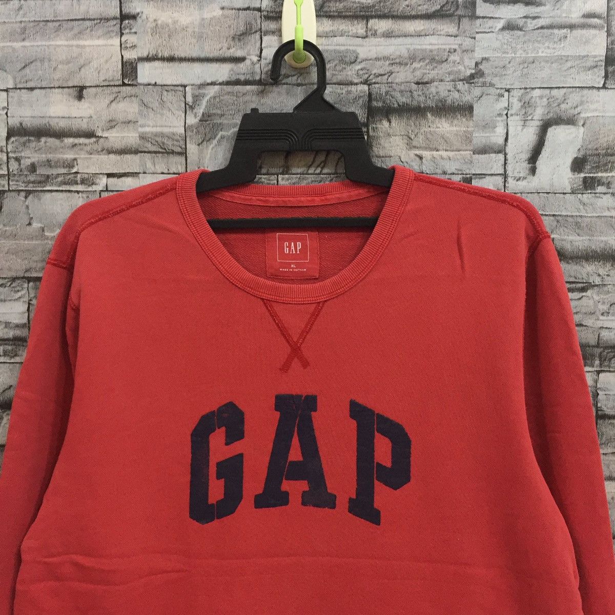 Gap Vintage GAP sweatshirt big logo spell out oversized Size US XL / EU 56 / 4 - 2 Thumbnail