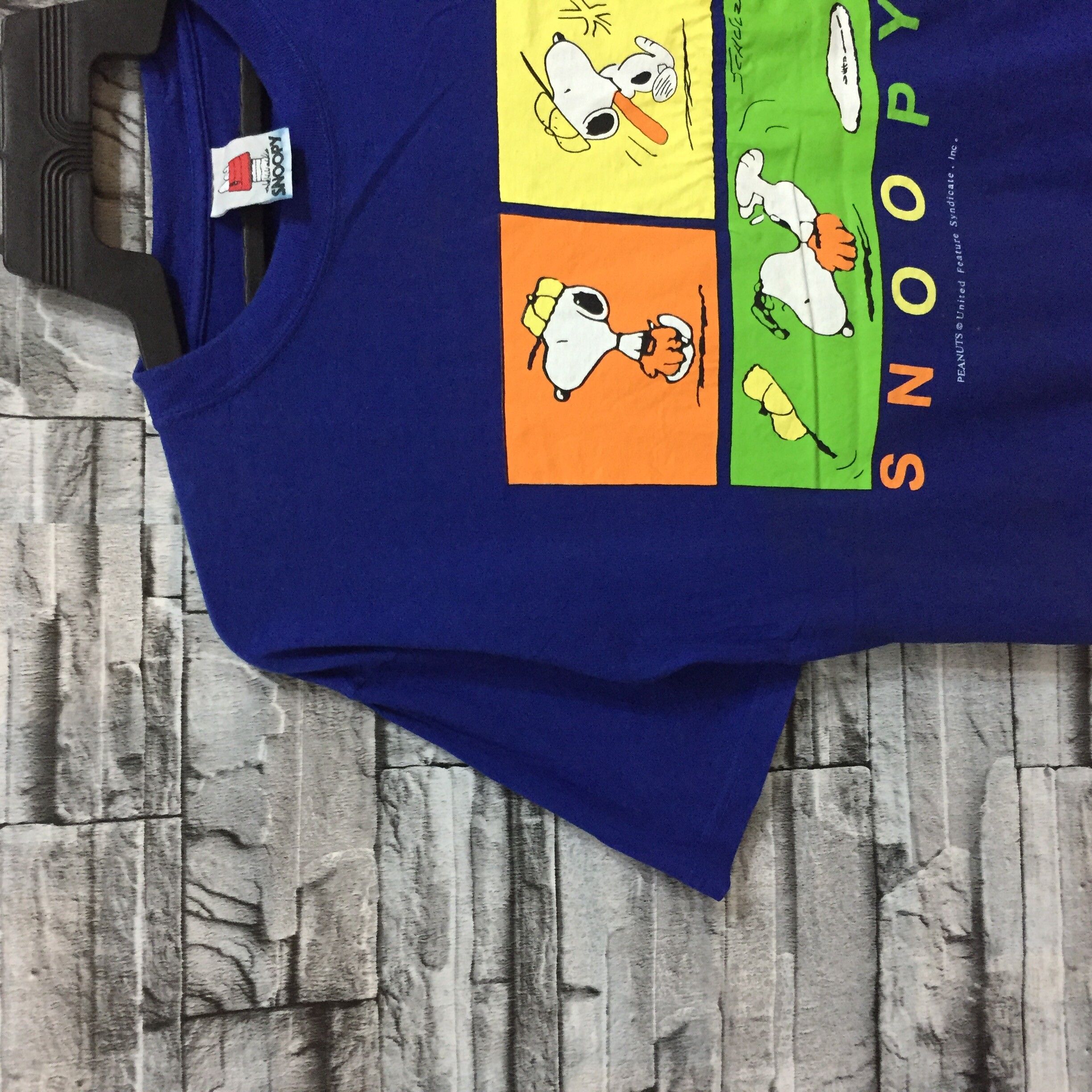 Vintage Vintage Snoopy t shirt peanuts baseball t shirt fit L Size US L / EU 52-54 / 3 - 4 Thumbnail