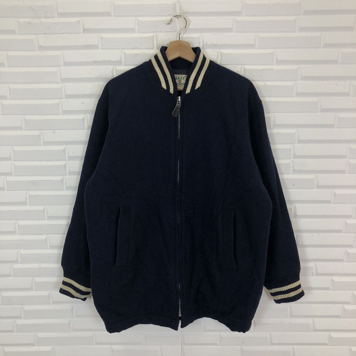 Japanese Brand VINTAGE EAST BOY SPORTS VARSITY JACKET BIG LOGO Size US M / EU 48-50 / 2 - 2 Thumbnail