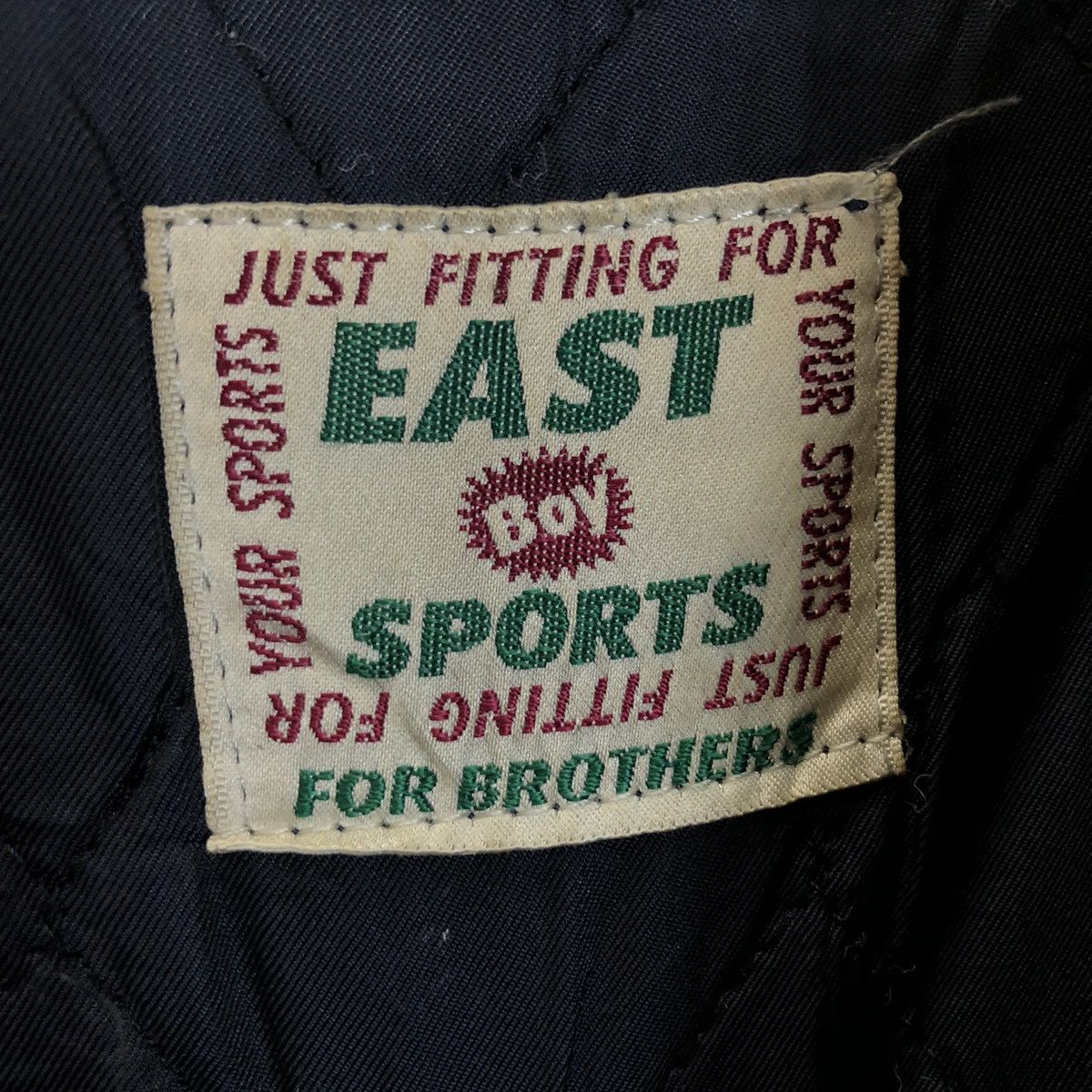 Japanese Brand VINTAGE EAST BOY SPORTS VARSITY JACKET BIG LOGO Size US M / EU 48-50 / 2 - 13 Thumbnail