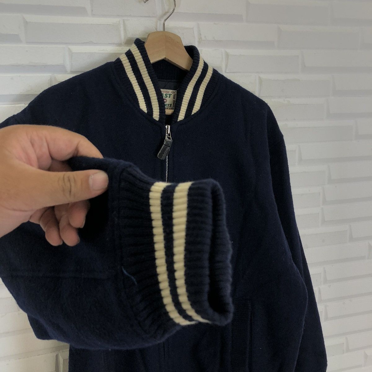 Japanese Brand VINTAGE EAST BOY SPORTS VARSITY JACKET BIG LOGO Size US M / EU 48-50 / 2 - 7 Thumbnail
