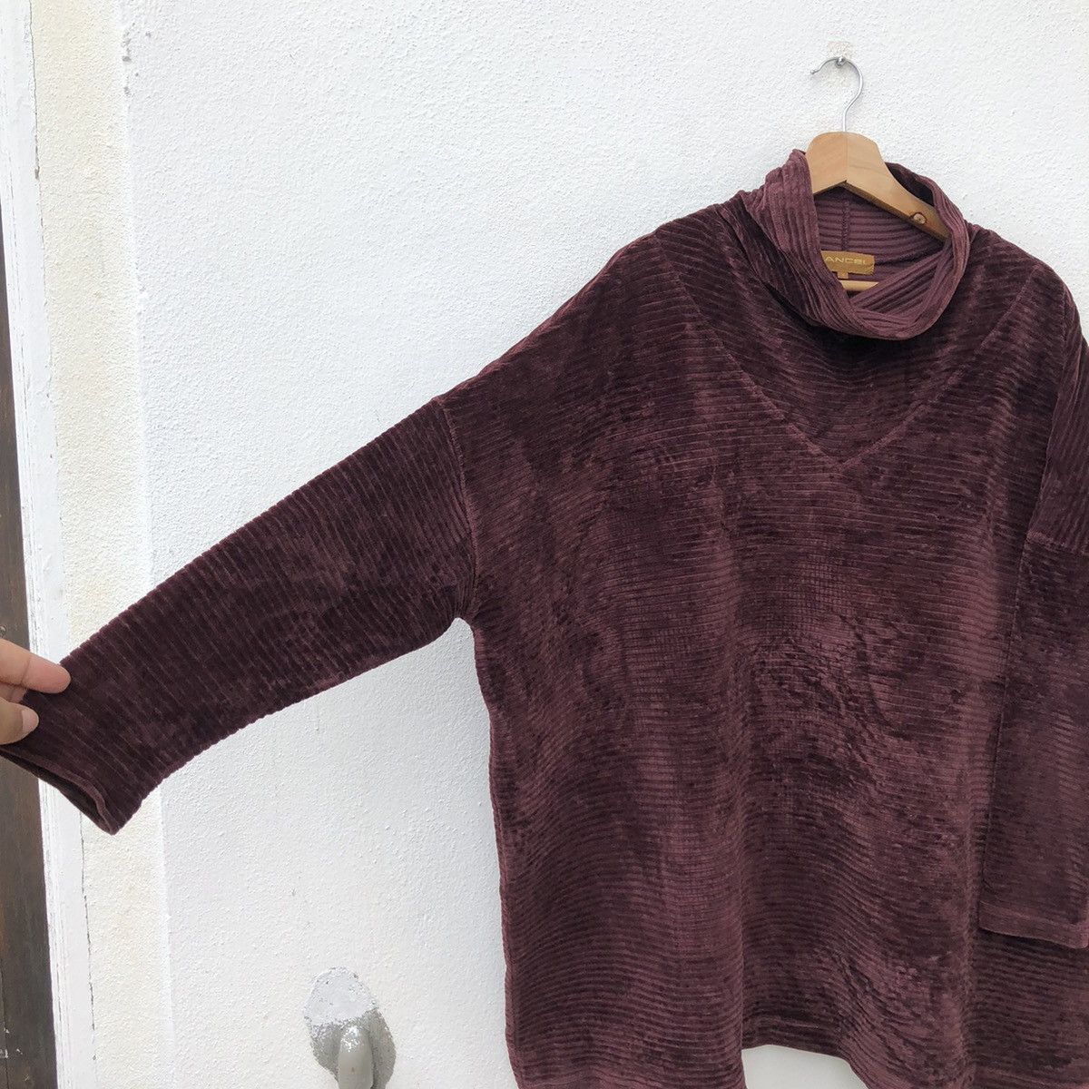 Lancel LANCEL TURTLENECK SWEATSHIRT CORDUROY Size US M / EU 48-50 / 2 - 6 Thumbnail