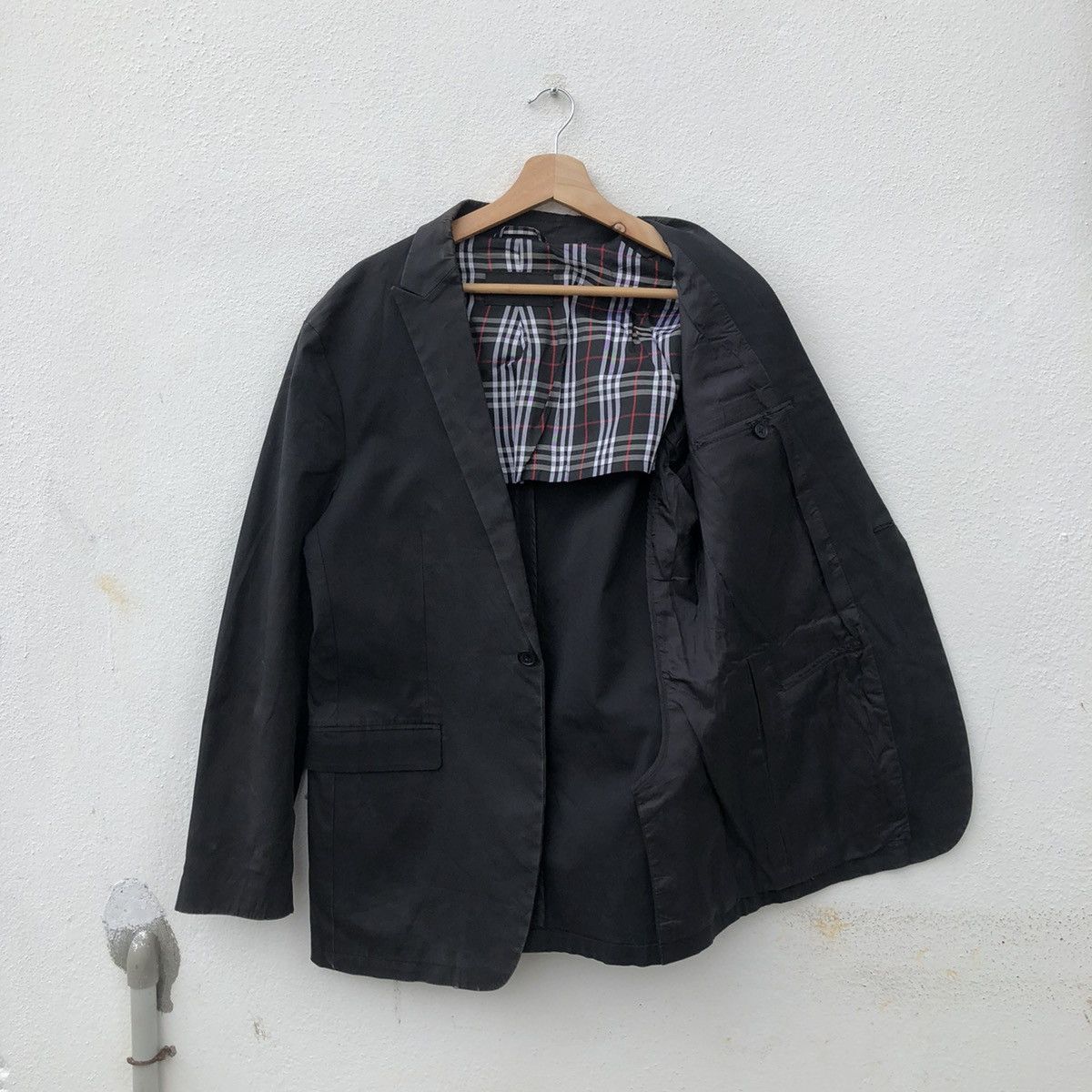 Burberry BURBERRY BLACK LABEL JACKET NOVA CHECK DESIGN Size US L / EU 52-54 / 3 - 8 Thumbnail