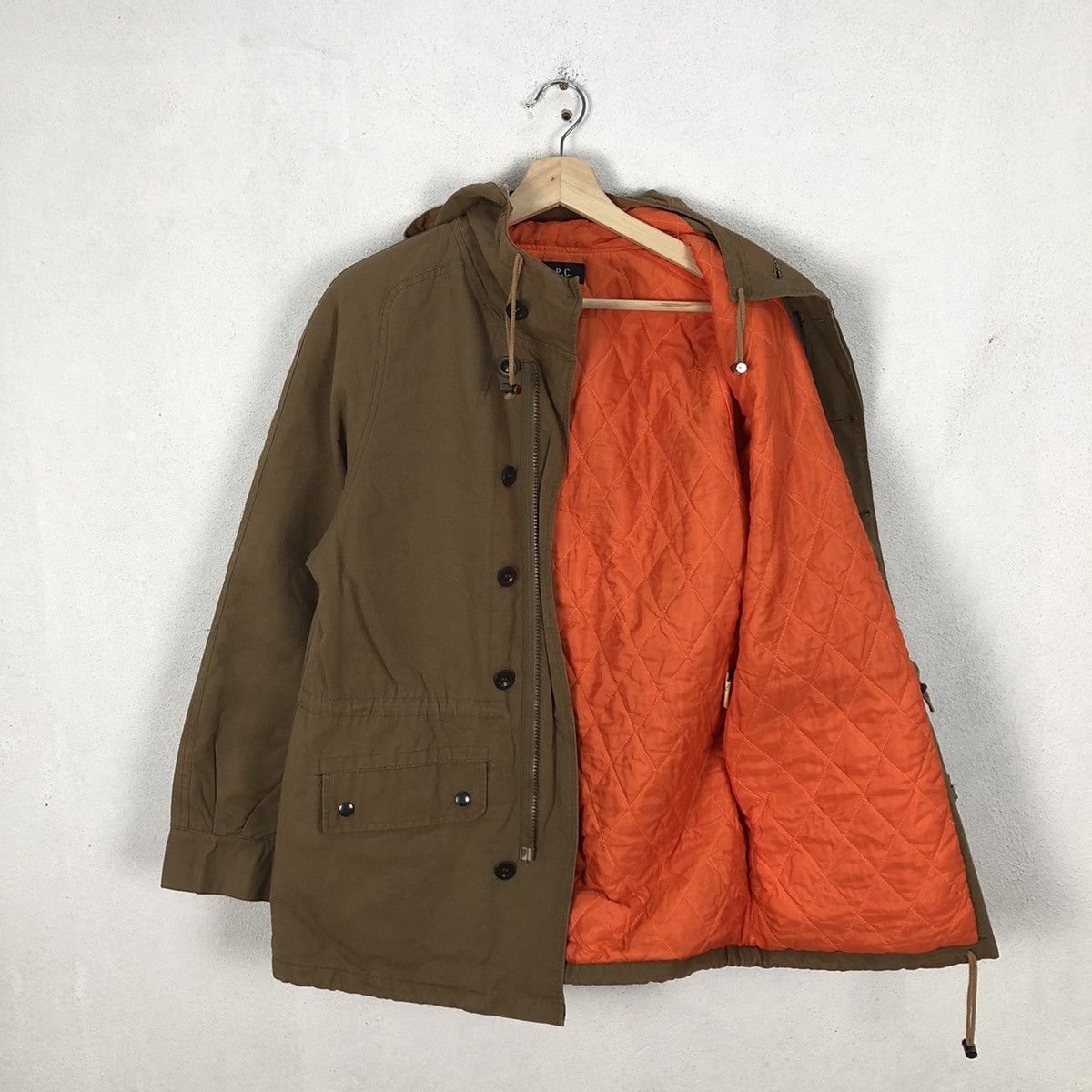 A.P.C. FADED BY SUN DESIGN APC ISSEY MIYAKE STYLE JACKET Size US S / EU 44-46 / 1 - 12 Thumbnail