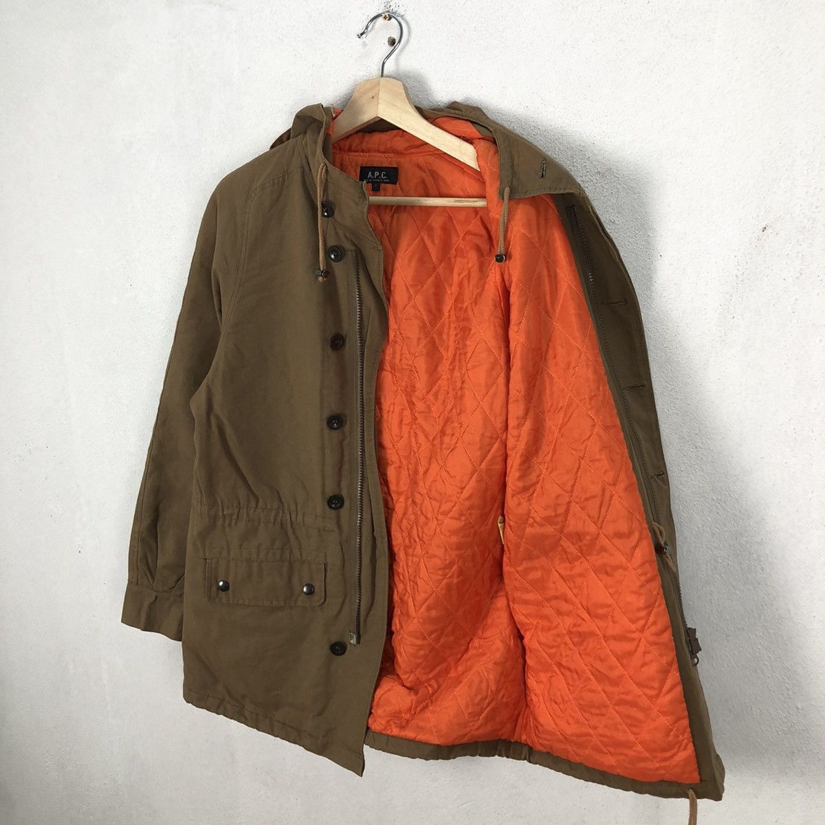 A.P.C. FADED BY SUN DESIGN APC ISSEY MIYAKE STYLE JACKET Size US S / EU 44-46 / 1 - 13 Thumbnail