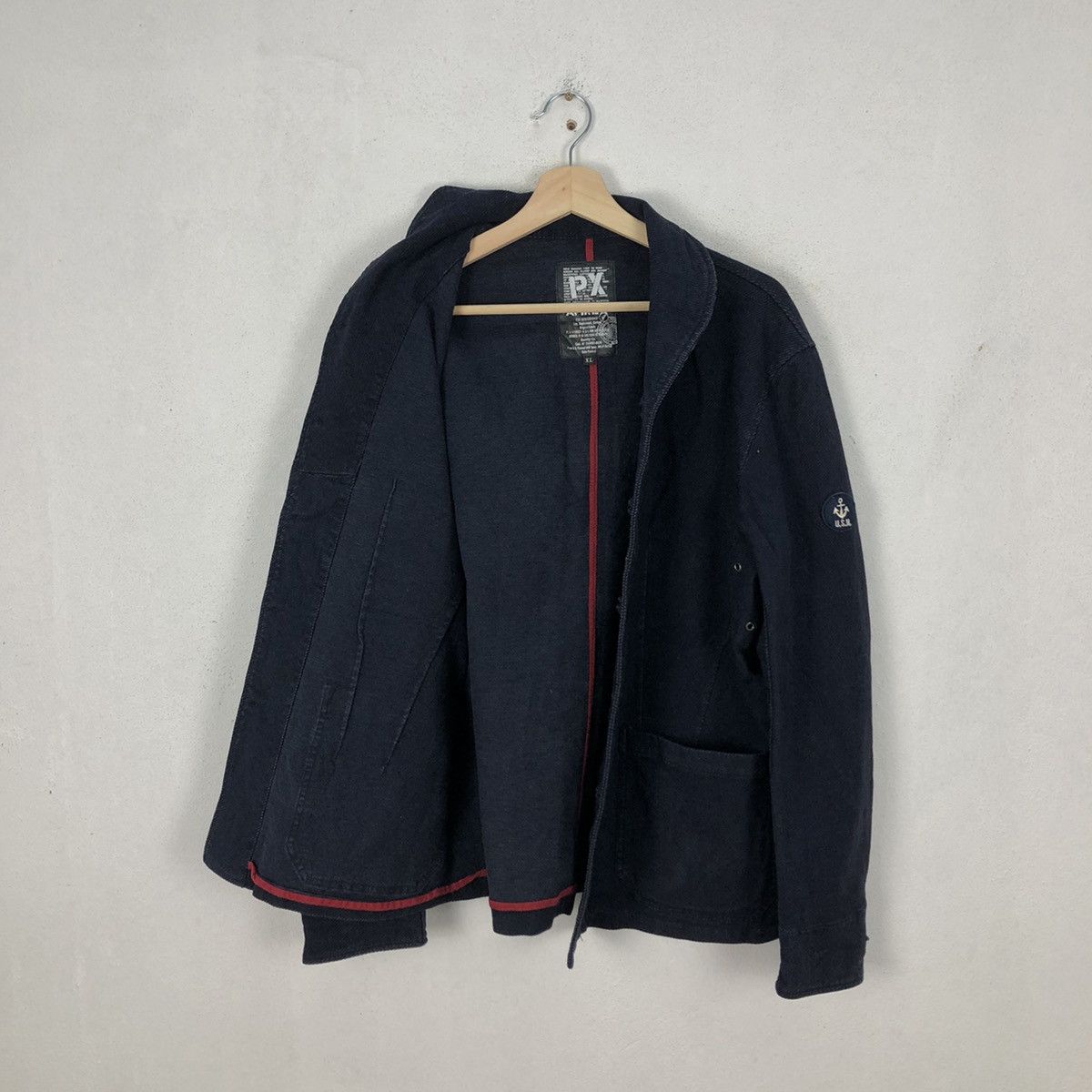 Avirex VINTAGE AVIREX NAVY MILITARY JACKET CHORE WORKERS Size US XL / EU 56 / 4 - 12 Thumbnail