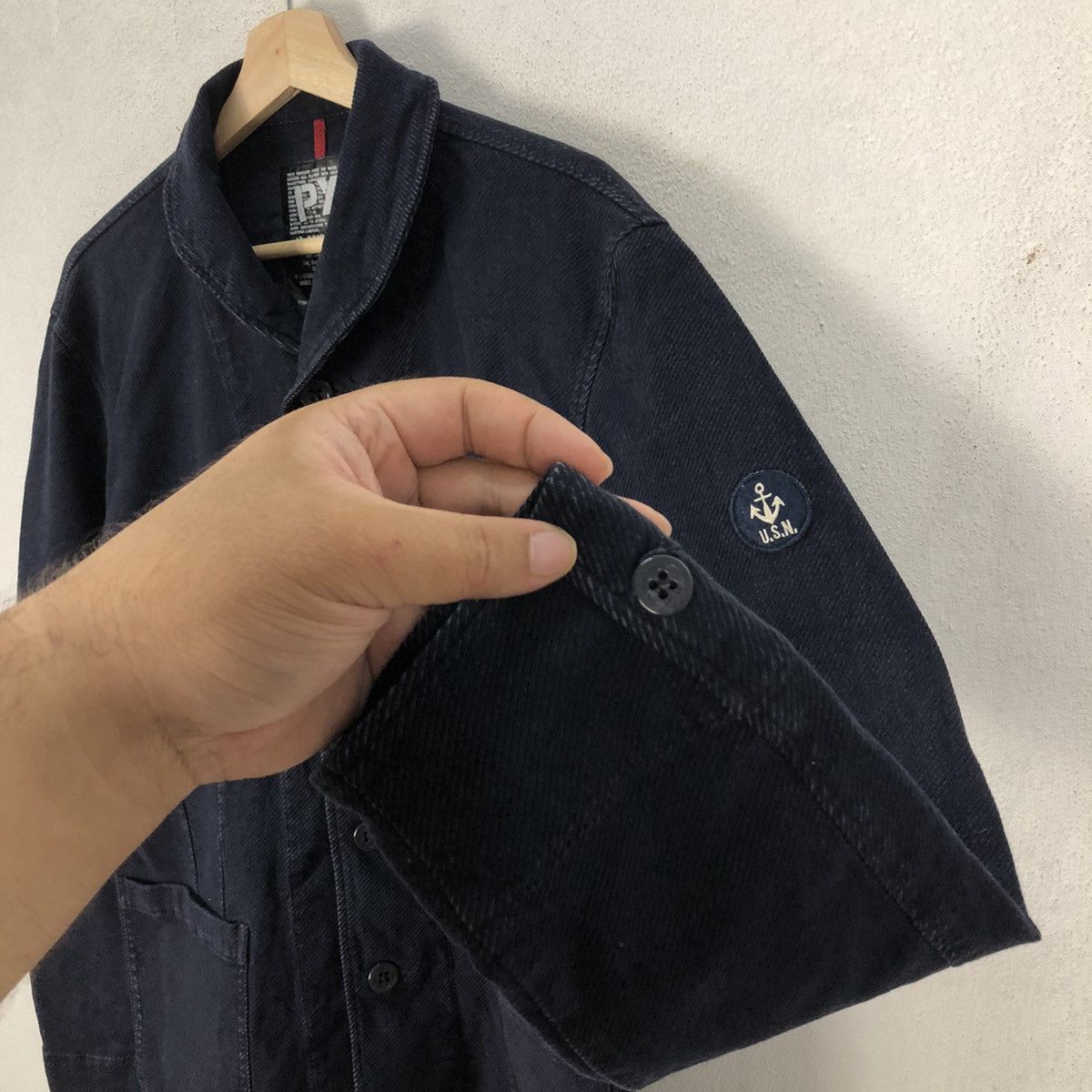Avirex VINTAGE AVIREX NAVY MILITARY JACKET CHORE WORKERS Size US XL / EU 56 / 4 - 8 Thumbnail