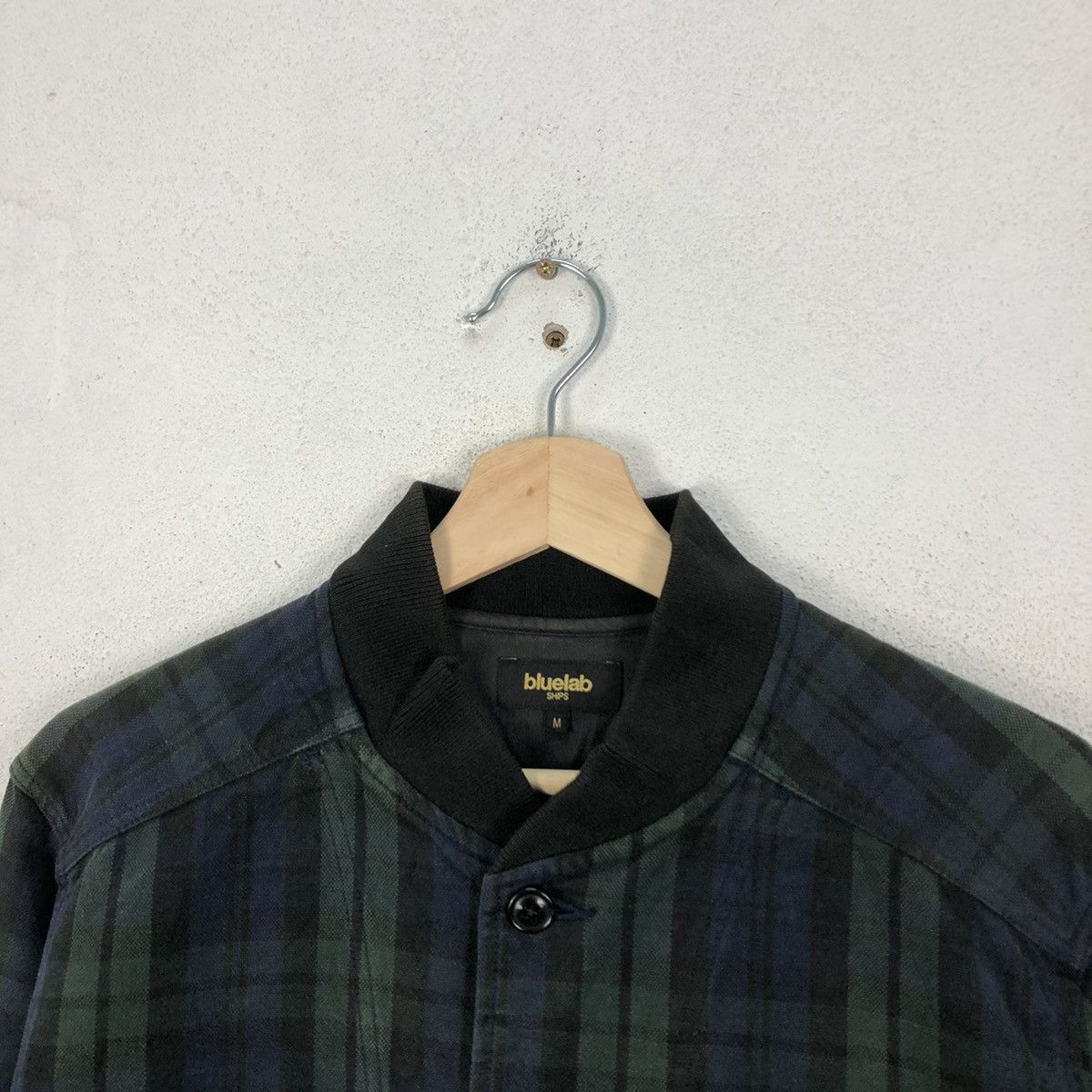 Japanese Brand RARE BLUELAB SHIPS TARTAN DESIGN HIKORY CHORE JACKET Size US M / EU 48-50 / 2 - 6 Thumbnail