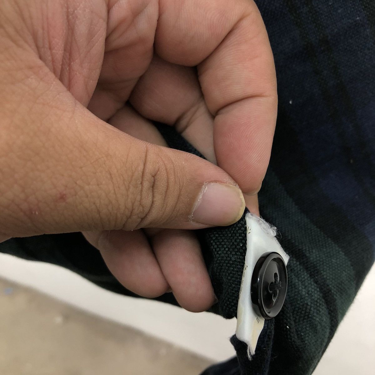 Japanese Brand RARE BLUELAB SHIPS TARTAN DESIGN HIKORY CHORE JACKET Size US M / EU 48-50 / 2 - 13 Thumbnail